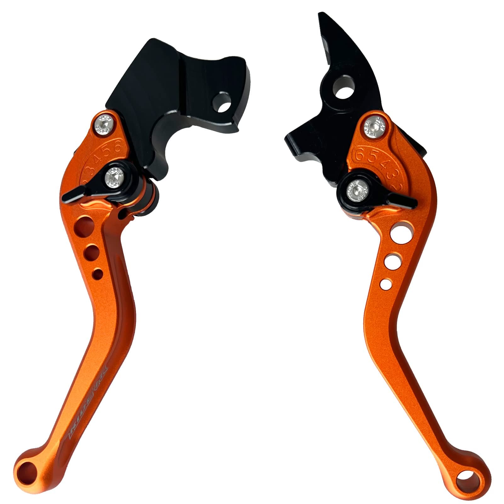 RIDE IT US-271 Short Motorcycle Brake and Clutch Levers for KTM 125 Duke 200 Duke 390 Duke 2014-2018,KTM RC125/200/390 2014-2018-Orange