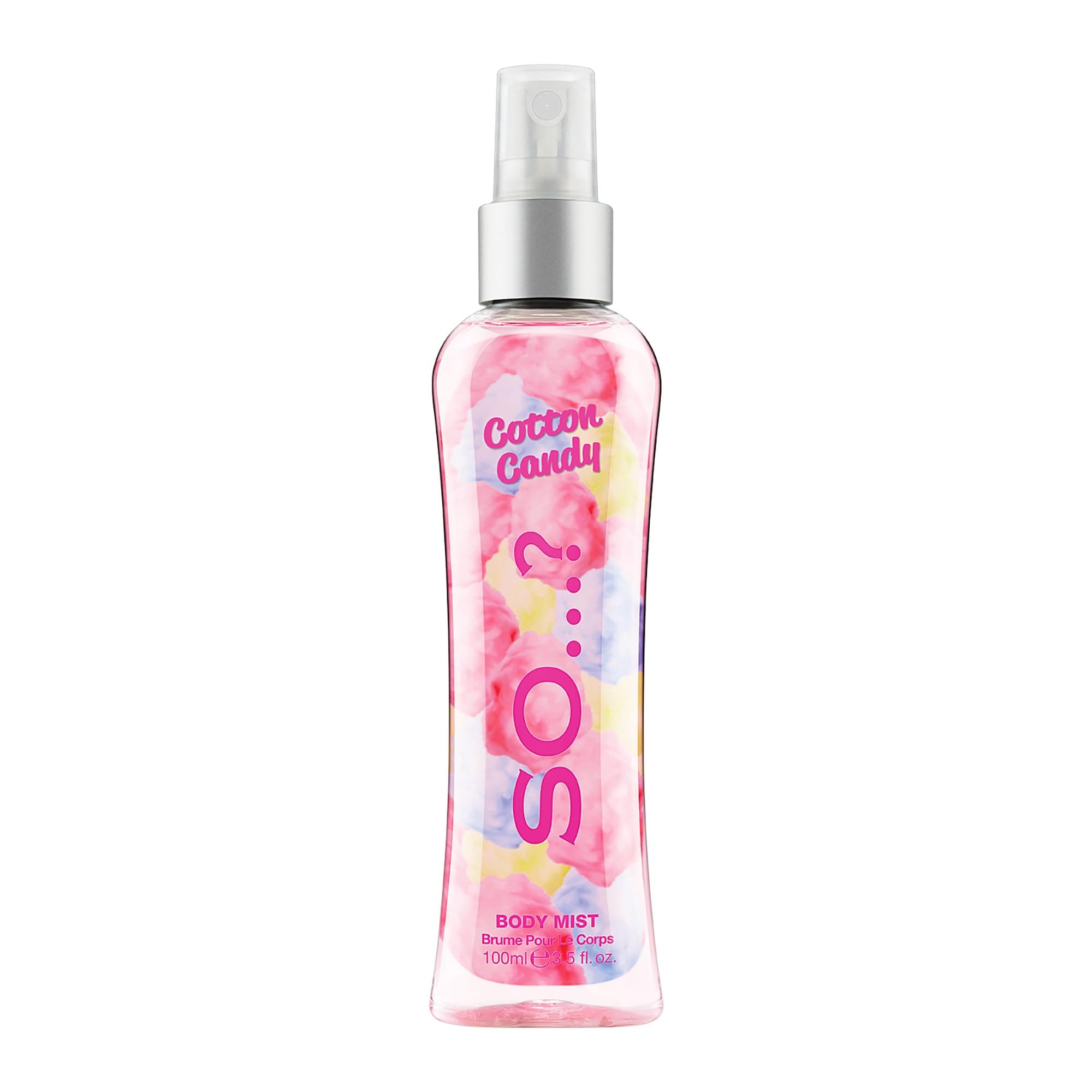 Cotton Candy Body Mist by So...? - Perfume for Women - Sweet Vanilla Perfume with Notes of Bergamot, Raspberry, Candy Floss - Gifts for Women - 3.5 oz