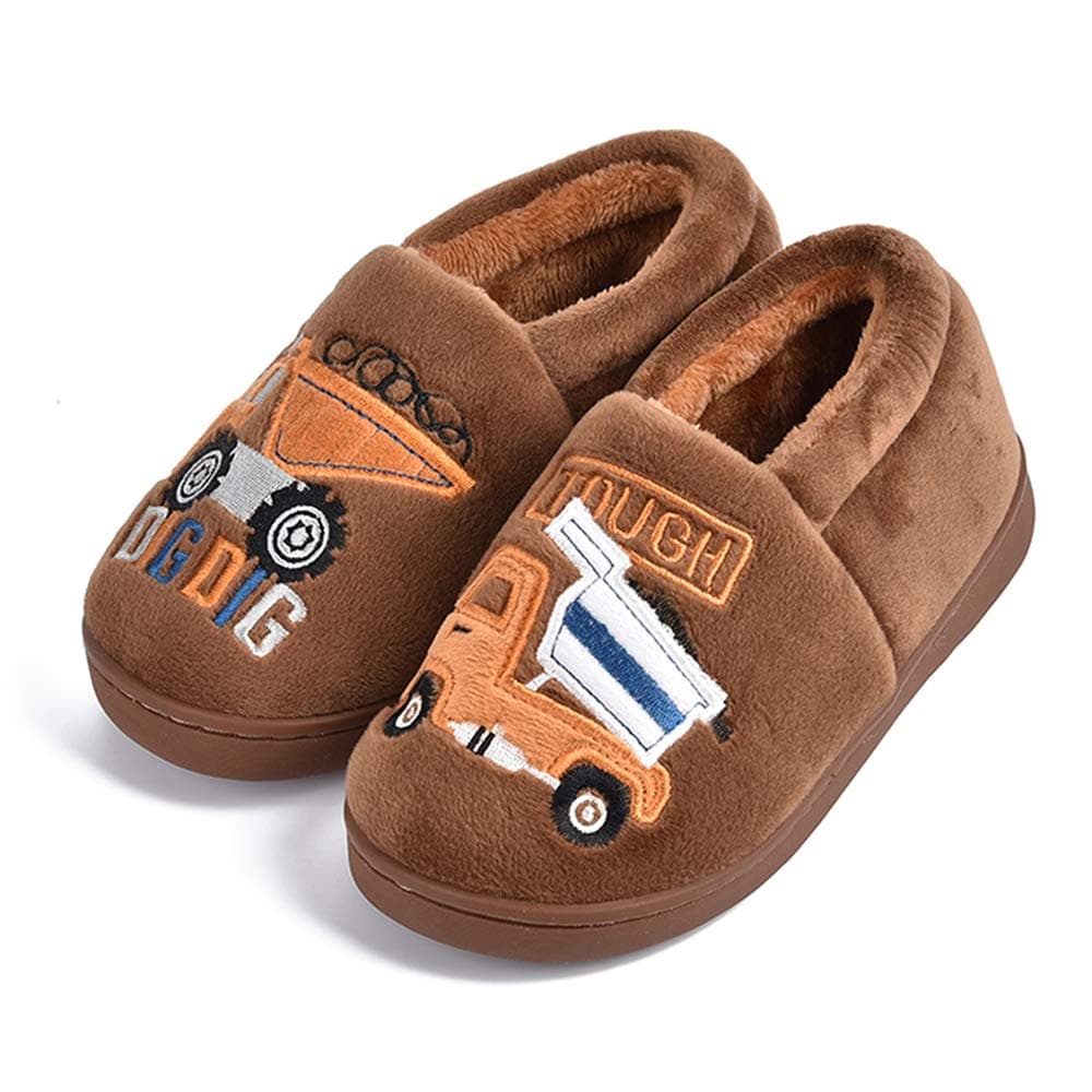 Toddler Slippers Boys Girls House Shoes Little Kids Home Indoor Bedroom Cute Warm Winter Slipper