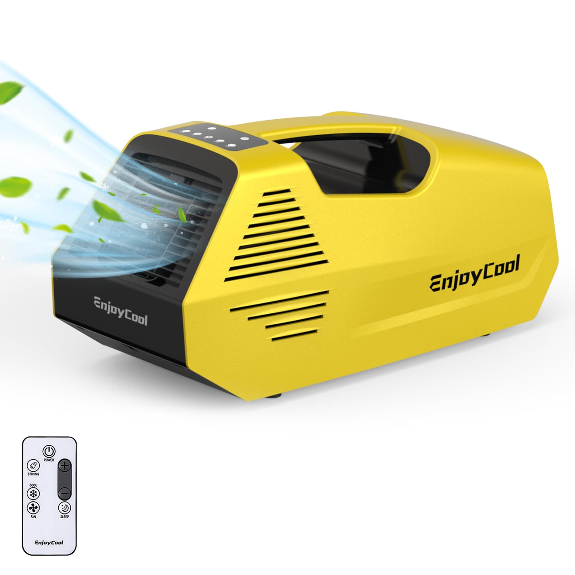 2380BTU Camping Air Conditioners - 14lb Tent Air Conditioner with Remote Control, Portable ac for Truck Outdoor/RVs/Fishing or Pet (Battery Not Included)