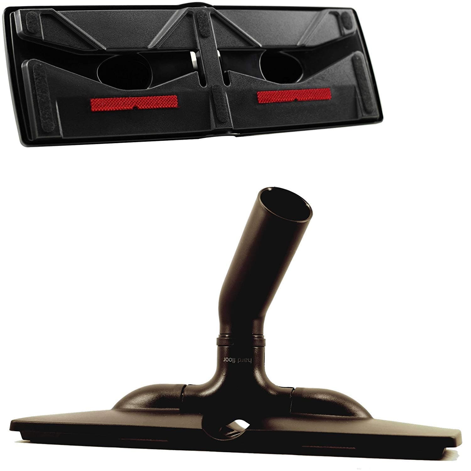 Eurosell Vacuum Cleaner Nozzle – Twin Pro – 2 Channels – Parquet/Laminate/Carpet Vacuum Cleaner Floor Nozzle 32 mm/35 mm ZB Replacement for Philips Bosch Siemens Miele Fakir Tristar AEG Dirt Devil