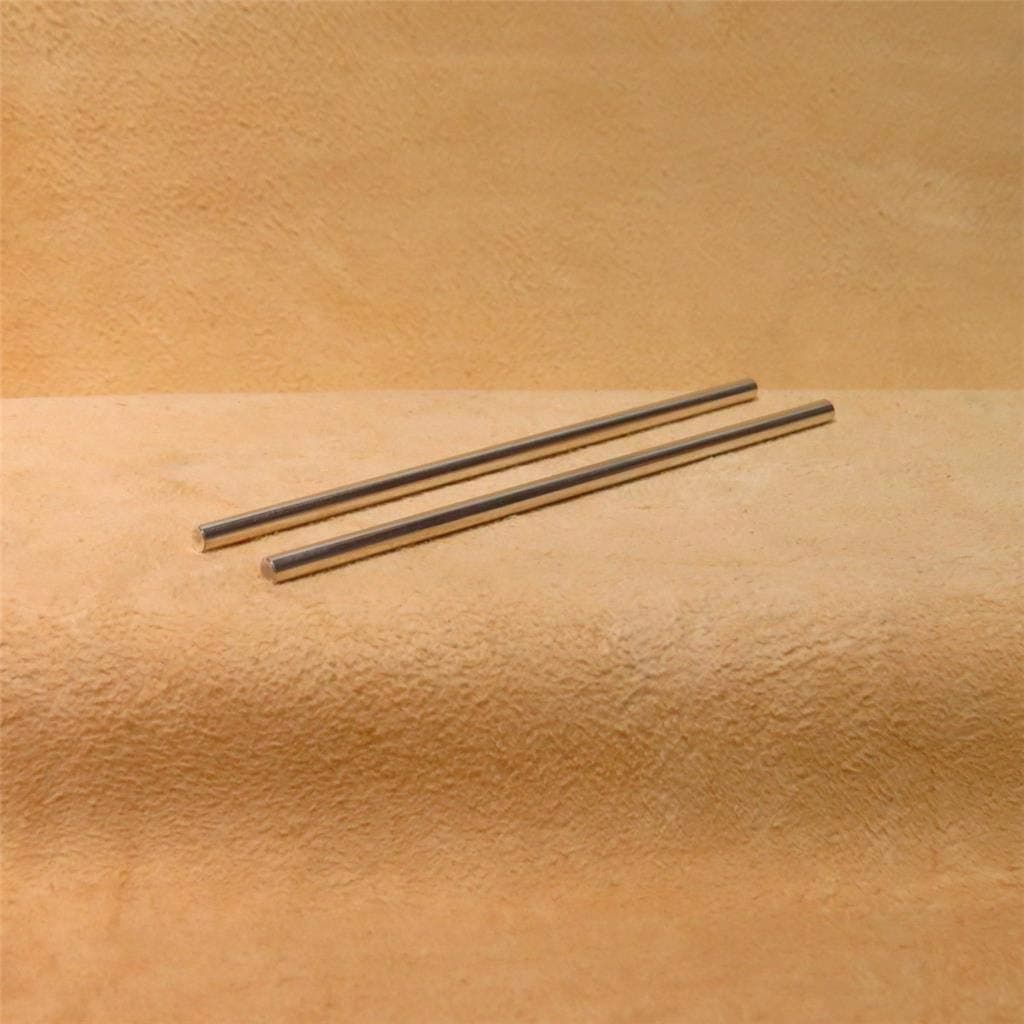99.995% Pure Silver Wire 7 Gauge • 4-inch Rod Set (2 Rods) • Origin USA • Colloidal Silver Electrodes • Certified Test Report (Assay) • Guaranteed .99995+ Purity by Golden State Silver