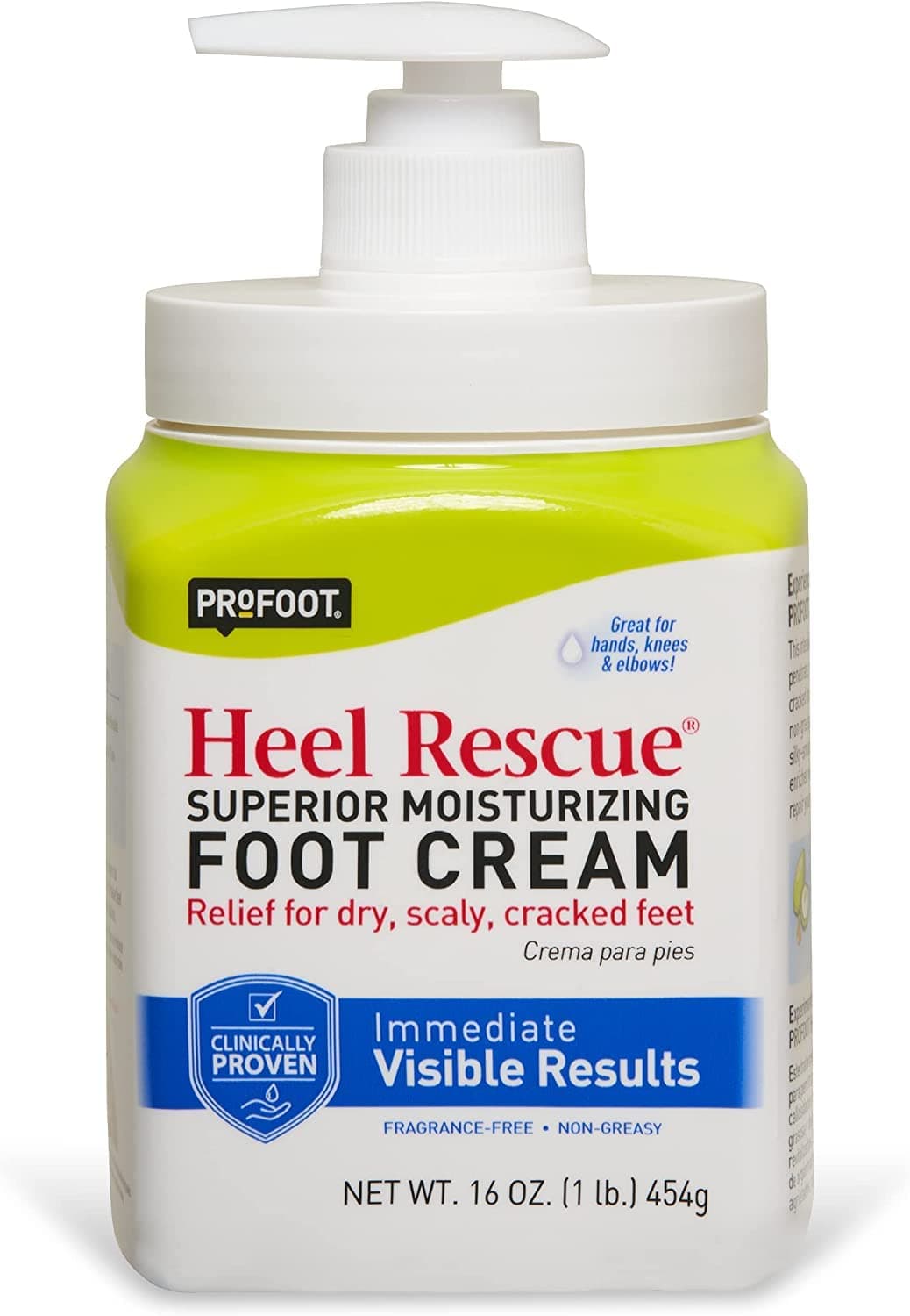 Profoot Care Heel Rescue Superior Moisturizing Foot Cream 16 oz