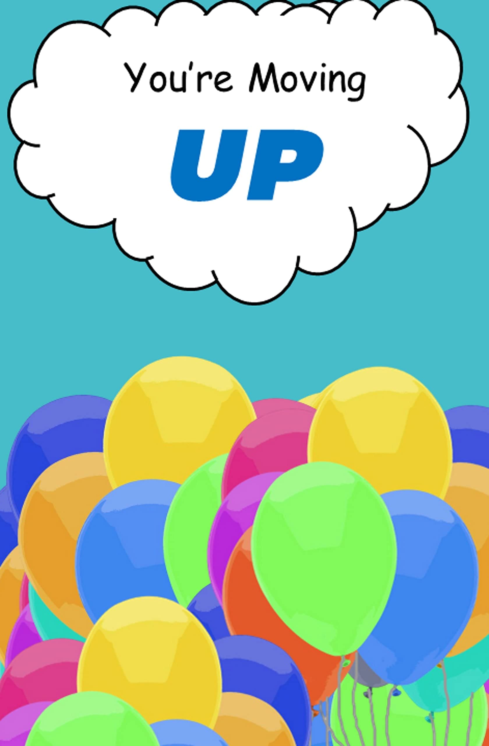 AweStar Eagle Congratulations Card - You're Moving Up - Recognition of a Promotion, New Job, Hard Work, Inspirational Work