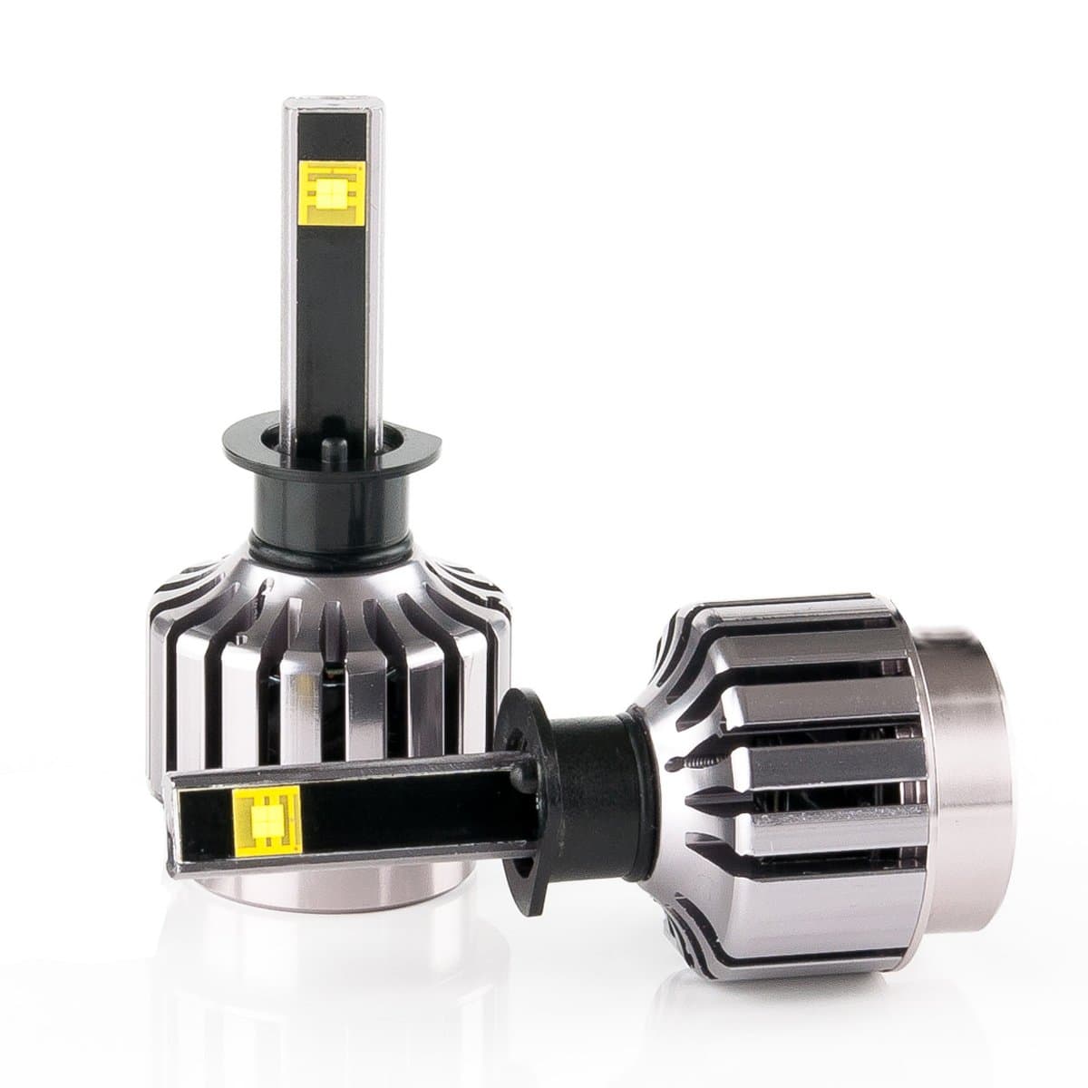 IIIPILOTING H1 Car LED Headlight White 6000k 60W 7600LM Bright Headlamp Bulbs Waterproof Can-bus LED Light