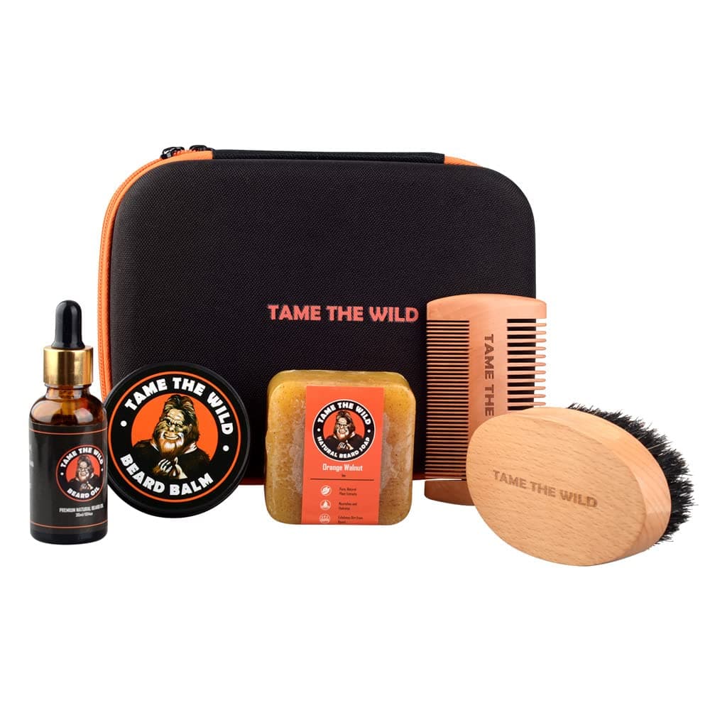 Tame the Wild's Premium Beard Grooming Kit for Men