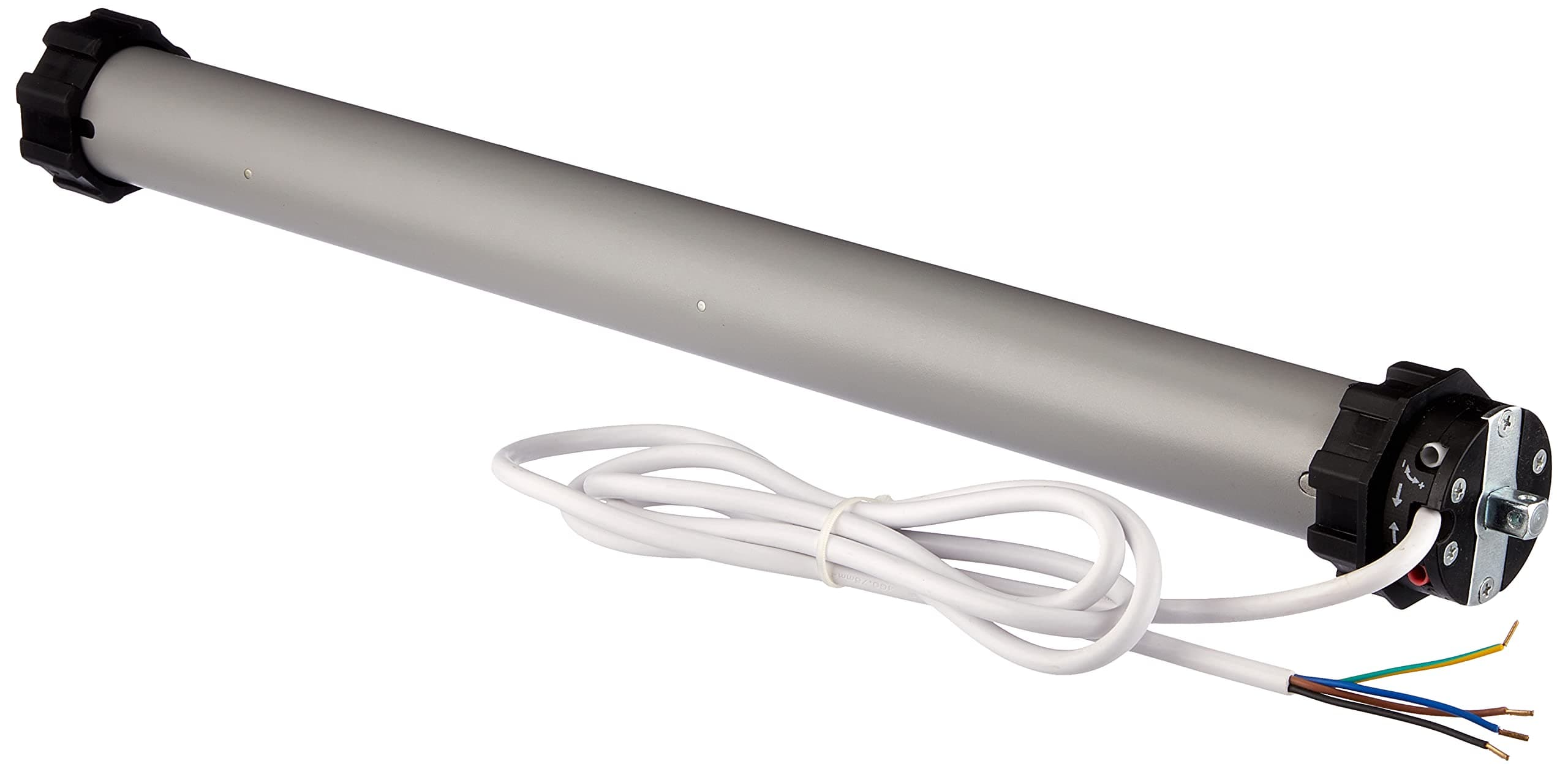 MOT50SC Tubular Motor for Roller Blinds, 50 Nm, Includes Stand and Adapter, Silver