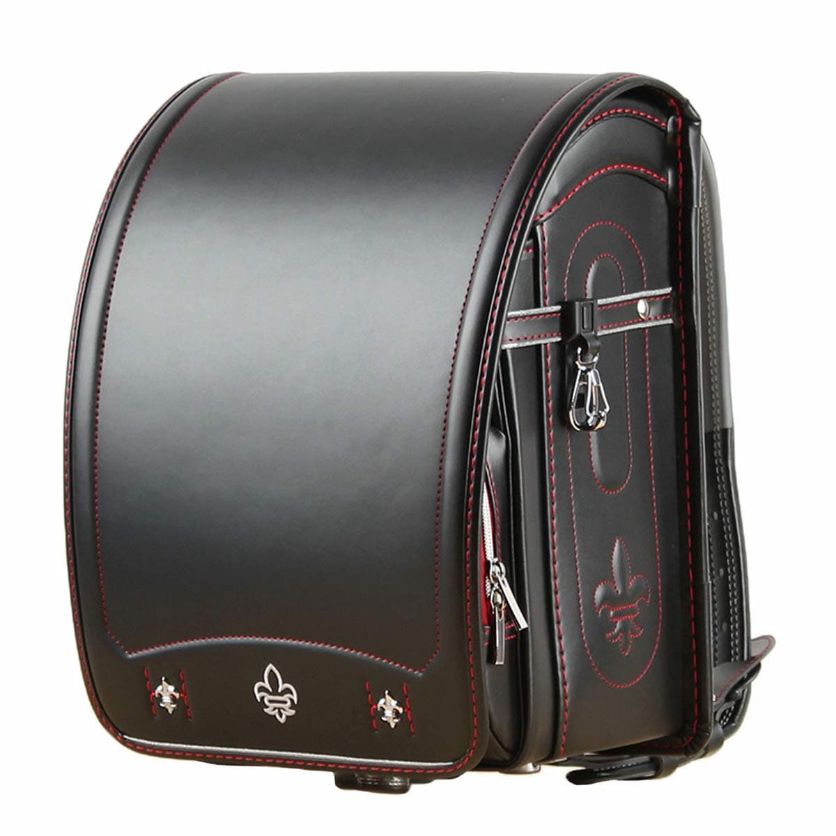 ransel randoseru black backpack japanese automatic school bags Senior waterproof PU leather