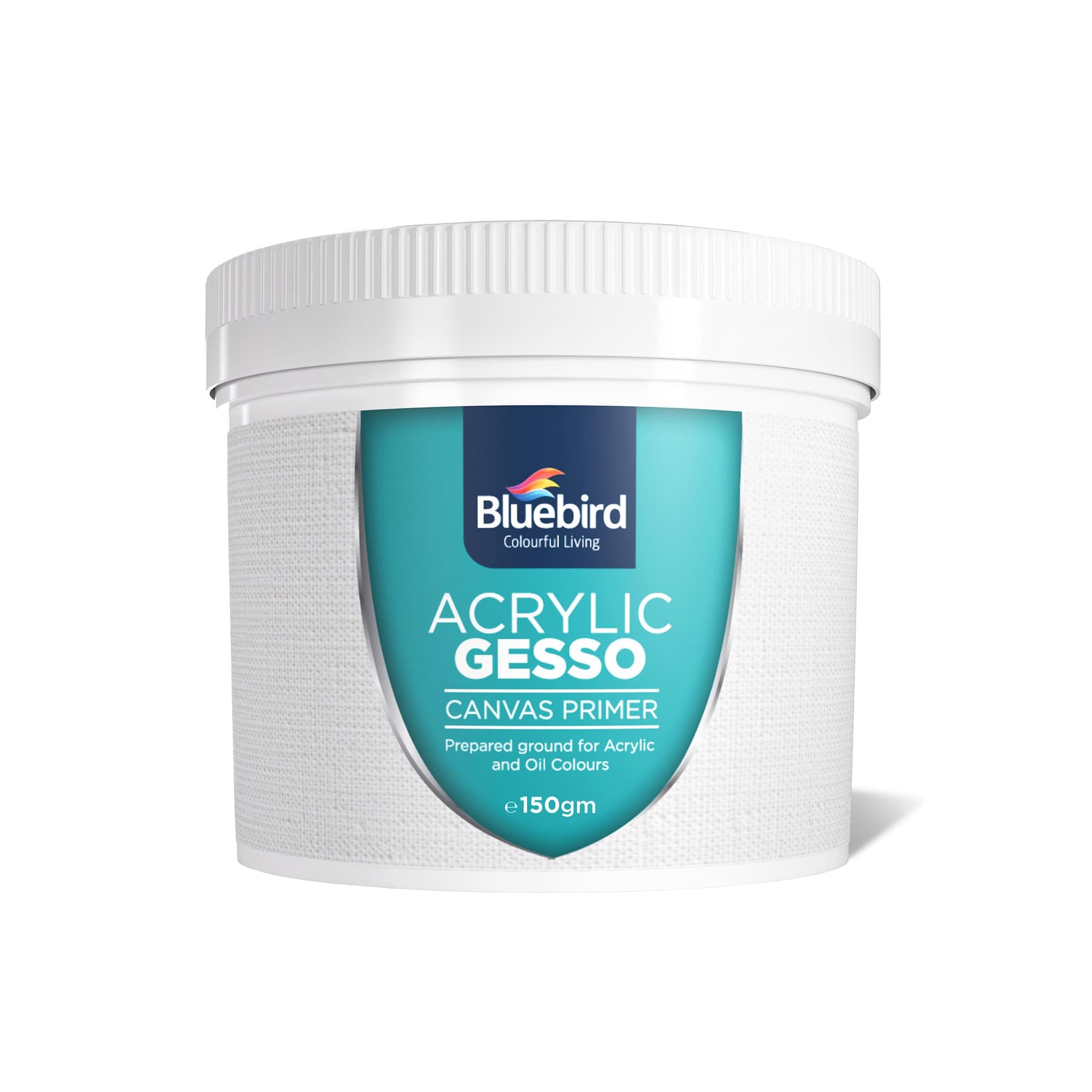 Bluebird Professional Heavy Gesso Primer for Acrylic Painting, 150 GM, Gesso Surface Prep Medium For Acrylic Paint and Oil Paint
