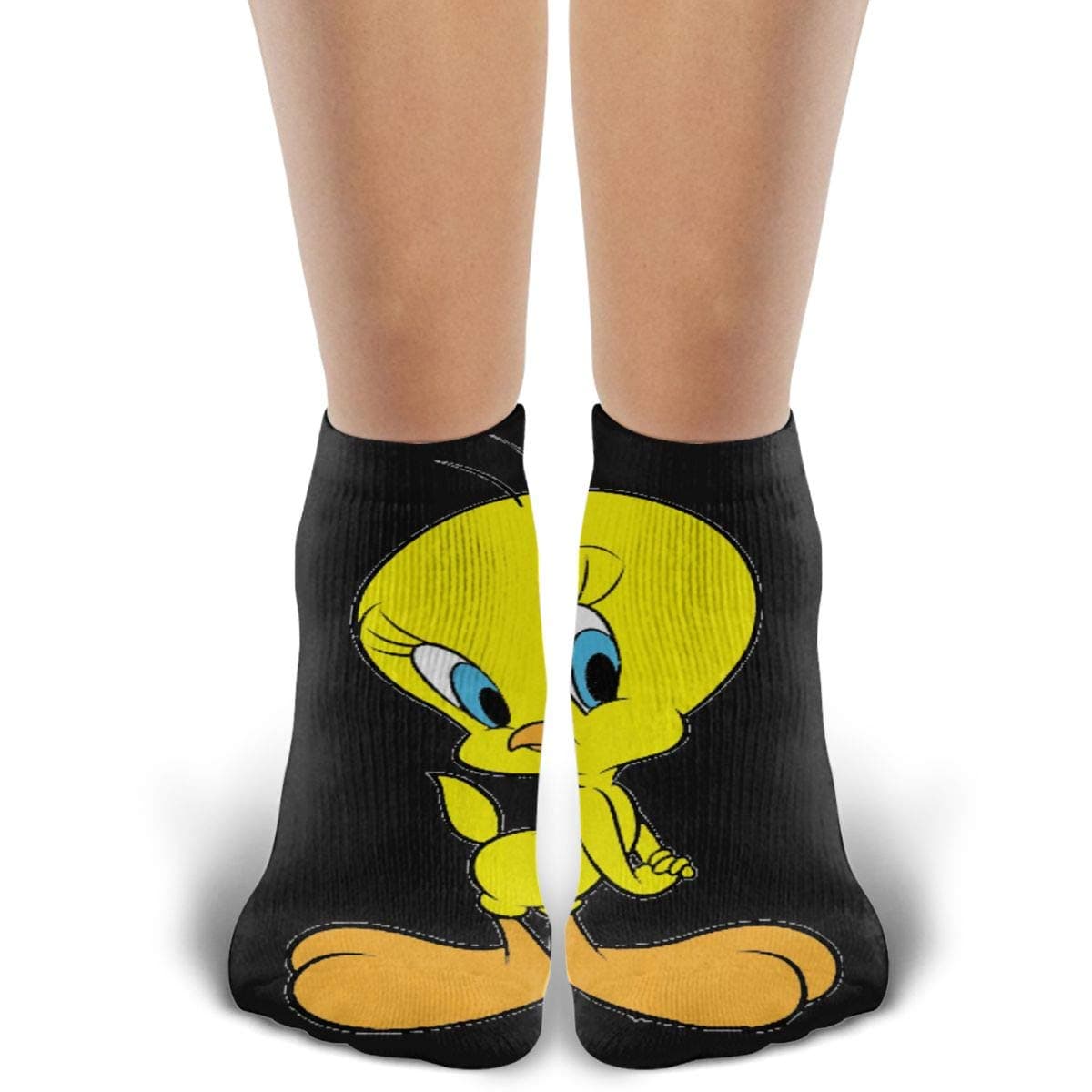 Tweety Bird Sports Outdoor Casual Cotton Stitching Soft and Comfortable Socks for Men and Women