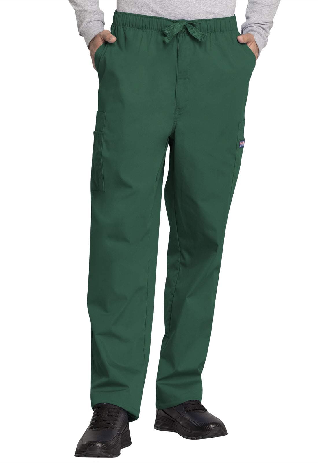 Cherokee Scrub for Men Fly Front Cargo Pant with 7 Pocket, Durable, Fade Resistant Fabric - 4000