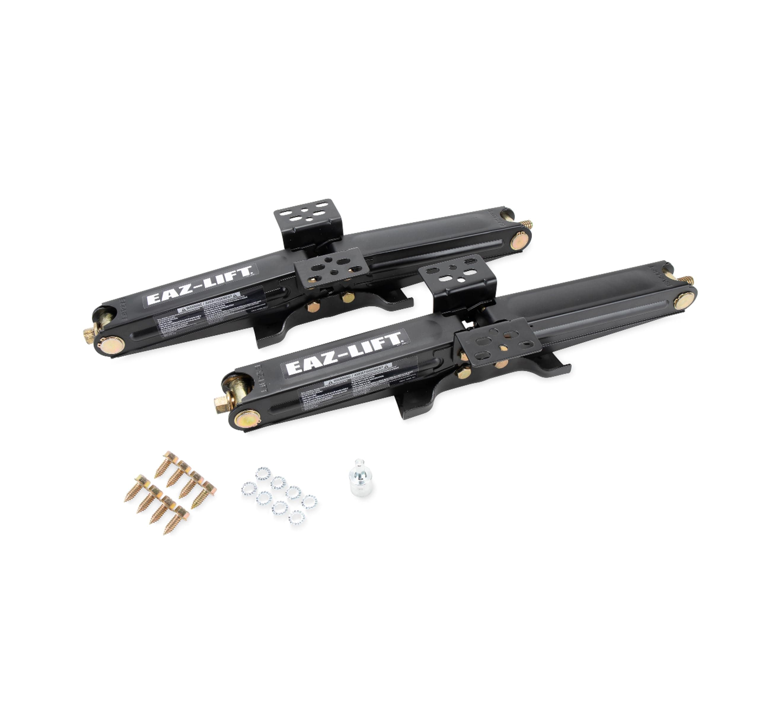 Camco Eaz-Lift 24" RV Stabilizing Scissor Jack, Fits Pop-Up Campers and Travel Trailers - Pack of 2 (5,000lb rating) - 48820