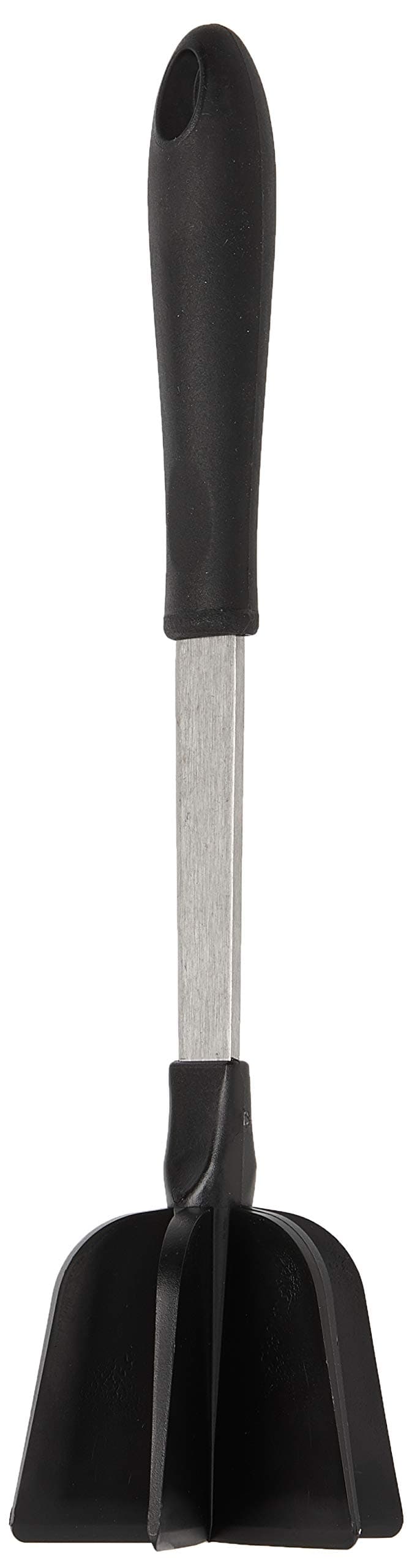 Stainless Steel Nylon Meat Chopper - Durable Material, Heat Resistant, Kitchenware, Dishwasher Safe - Made in the USA - Black