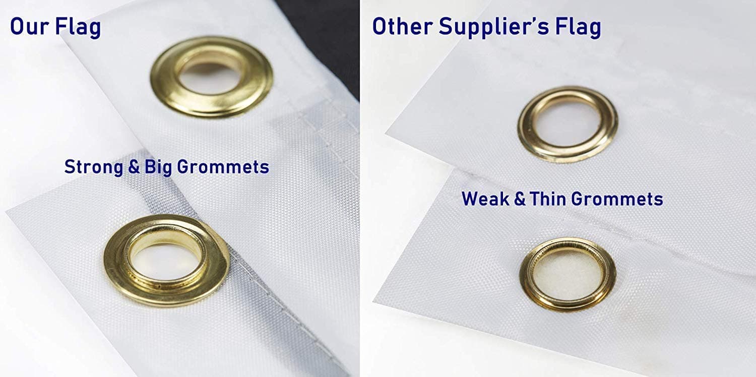 Homissor 3 x 5 Feet Donald Trump Flag - Trump 2020 Keep America Great! - Make America Great Again - Indoors Outdoors Banner