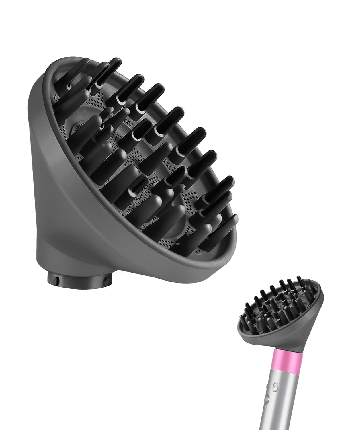 Diffuser for DYSON AIRWRAP for Dyson Airwrap Multi-Styler Attachment, Dryer Conversion, Quick Drying, Keeps Hairstyle, Increasing Volume, Prevents Curling, Heat Damage, Compatible with HS01