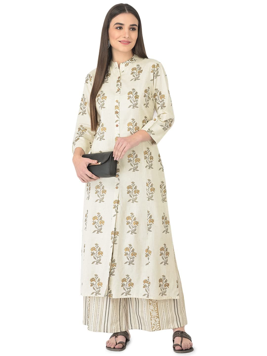 Pistaa's Women's Cotton Readymade Salwar Suit