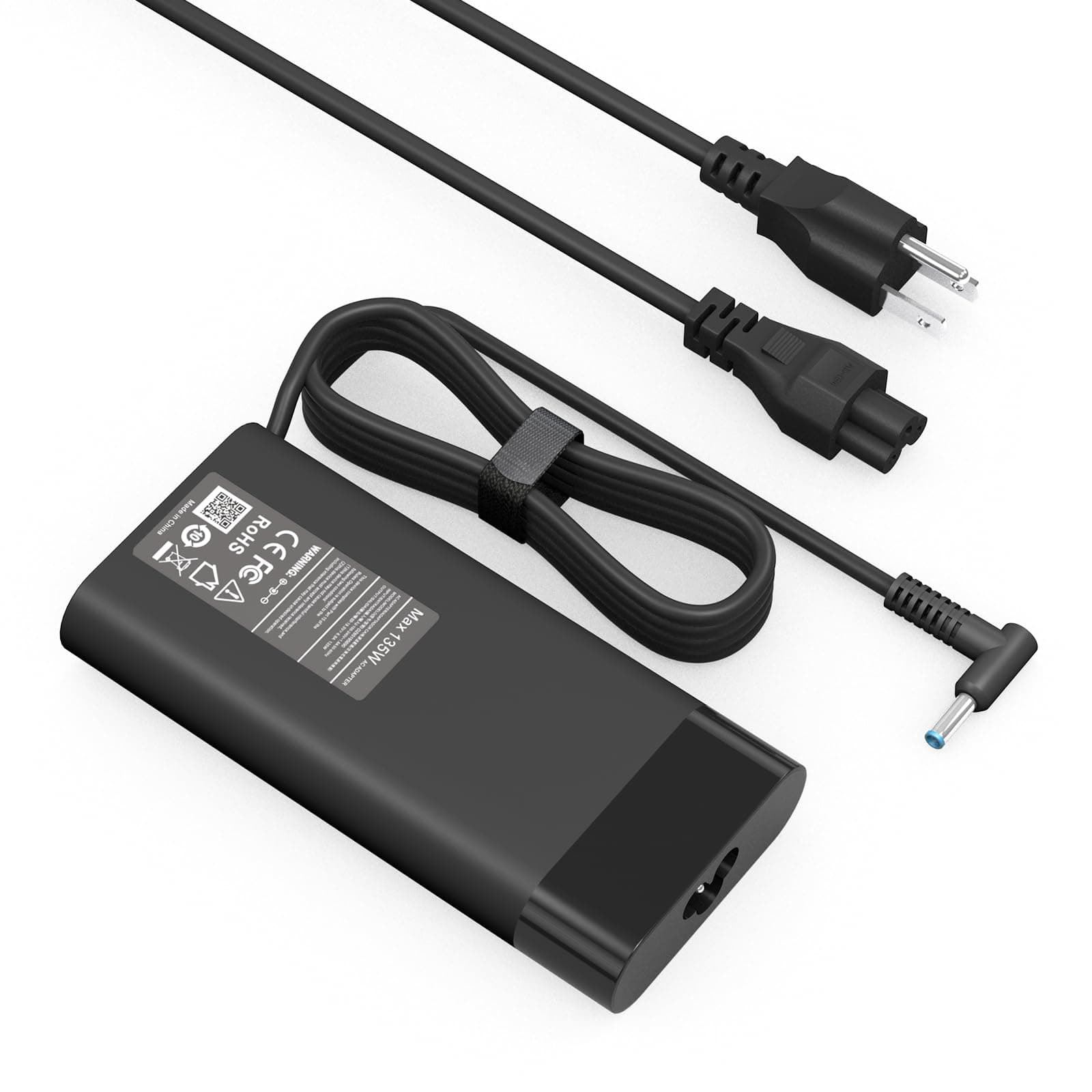 135W 90W Laptop Charger Compatible with HP Spectre x360 CTO 15t-df100, Pavilion Gaming 15 17 ec0013dx 15-ec0751ms, OMEN 15-dc 17-an,L15534-001 TPN-DA11 TPN-CA13 AC Adapter Power Cord