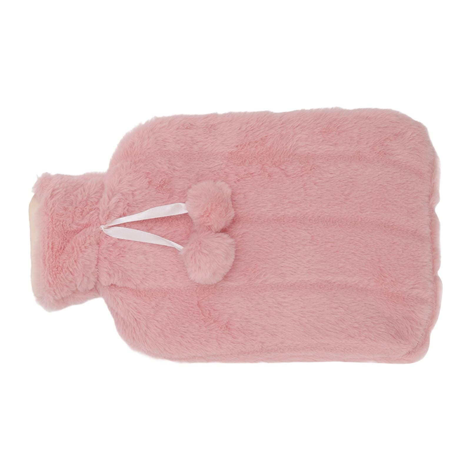 Rubber Hot Water Bottle - 2000ML Hot Water Bag High Density Injection Hot Water Bottle with Soft Cover for Winter (5)