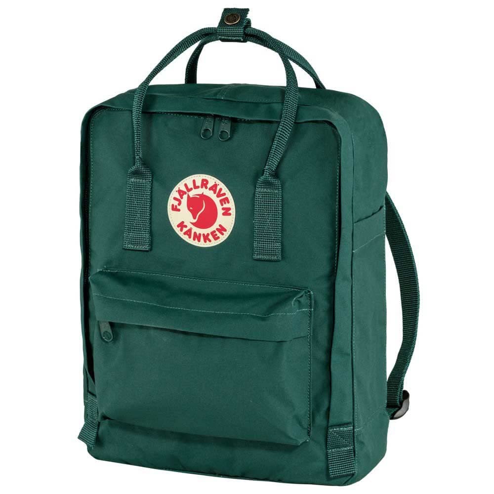 Fjallraven, Kanken Classic Backpack for Everyday, Arctic Green/Spicy Orange, One Size, Kånken