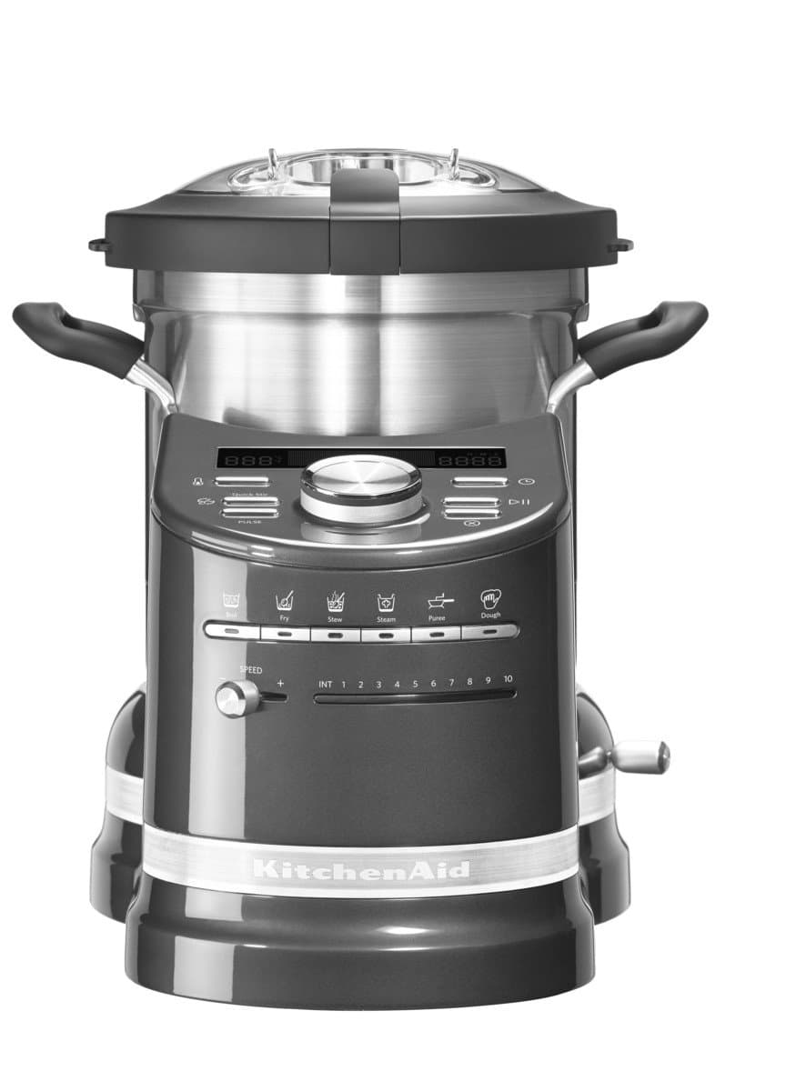 KitchenAid Artisan 5KCF0103BMS/1 Cook Processor, Stainless Steel, 1550 W, Medallion Silver