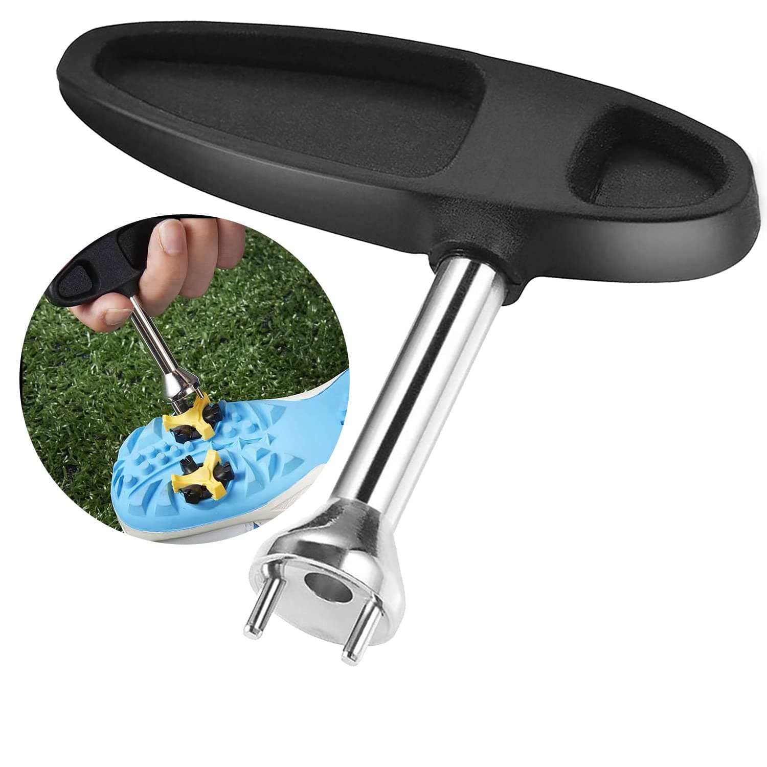 Golf Shoes Spike Wrench Gifts Adjustment Cleat Key Stainless Steel Intech Tool Removal Ripper Replacement Aid