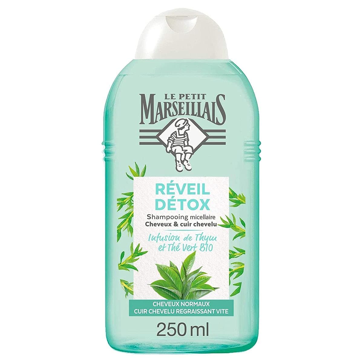 Le Petit Marseillais Shampoo Detox Green Tea Freshness Infusion Organic 250ml