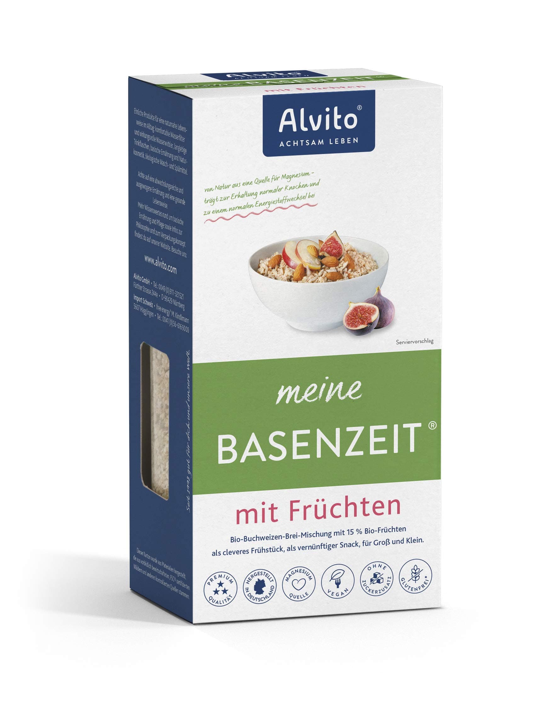 ALVITO - ACHTSAM LEBEN Organic BasenZeit 800 g