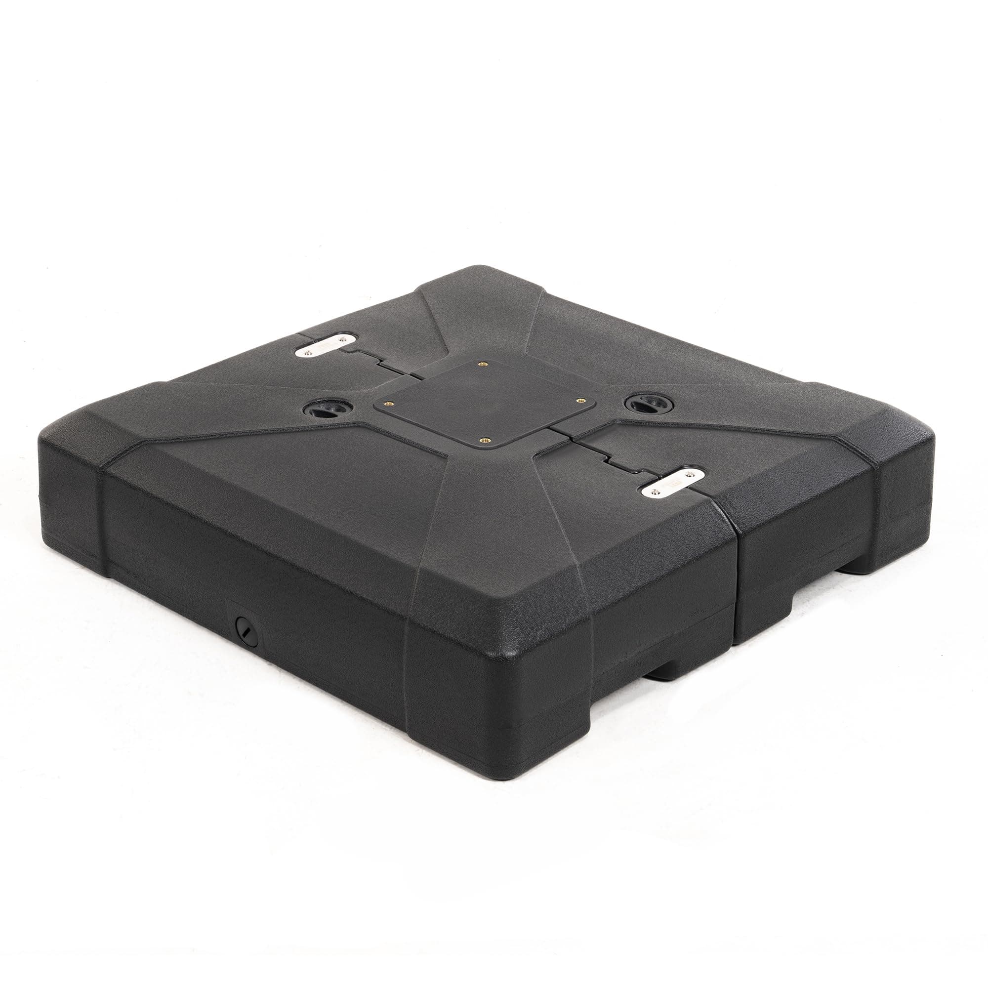 PURPLE LEAF Offset Patio Umbrella Base Sand/Water Filled Square