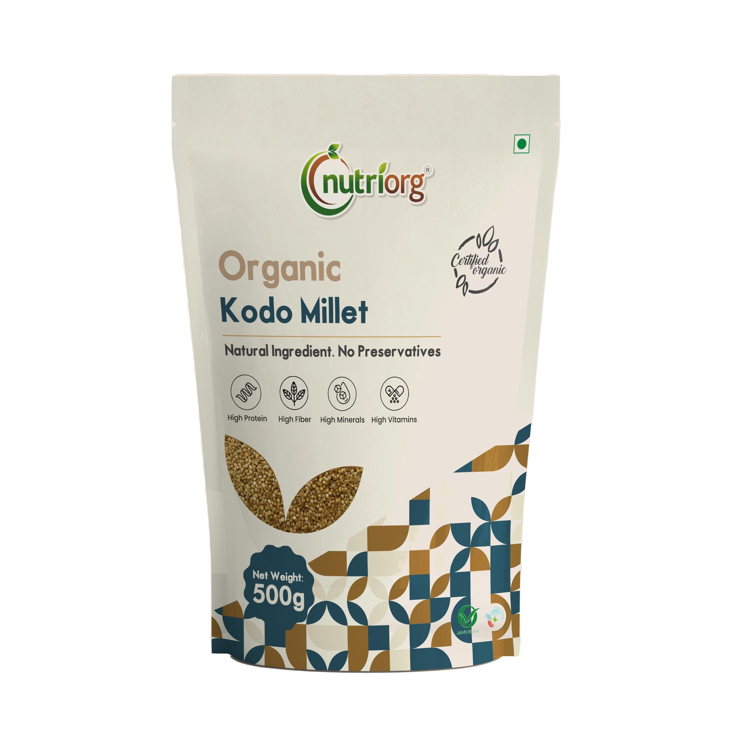 – Nutriorg Organic Kodo Millet 500 g