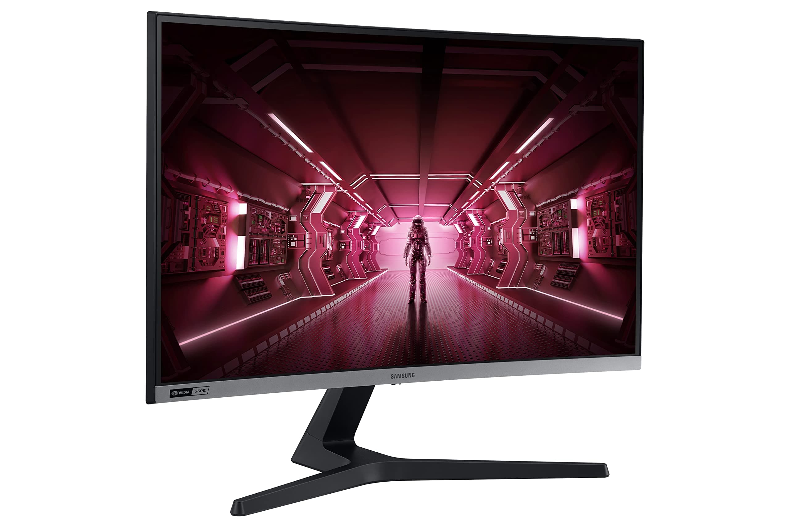 27-Inch CRG5 240Hz Curved Gaming Monitor (LC27RG50FQNXZA) – Computer Monitor, 1920 x 1080p Resolution, 4ms Response Time, G-Sync Compatible, HDMI,Black