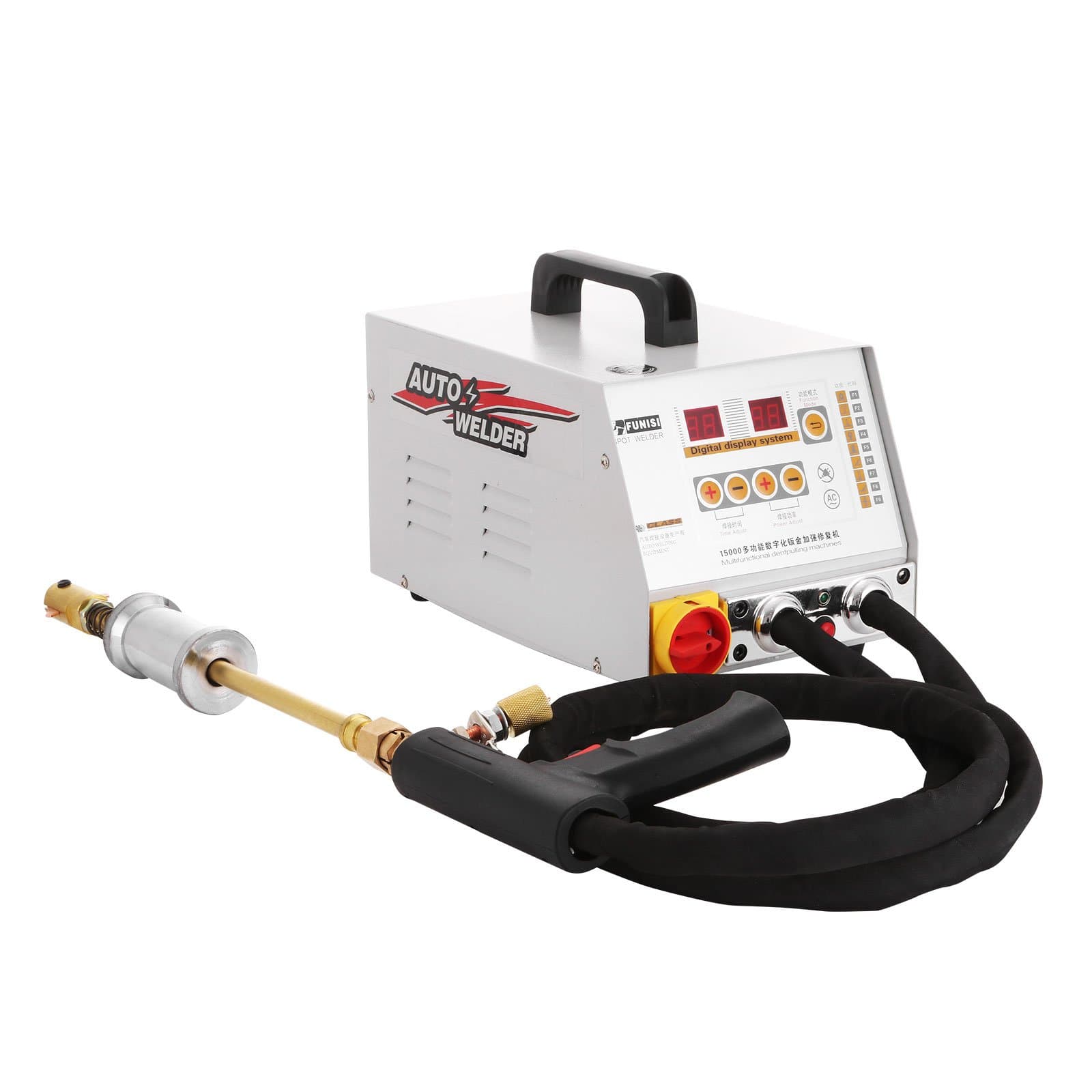 Worldhero Dent Puller Repair Kit 12KW Spot Welder 2600A Car Dent Repair for Vehicle Panel Spot Puller Dent Bonnet Door Repair (2600A)