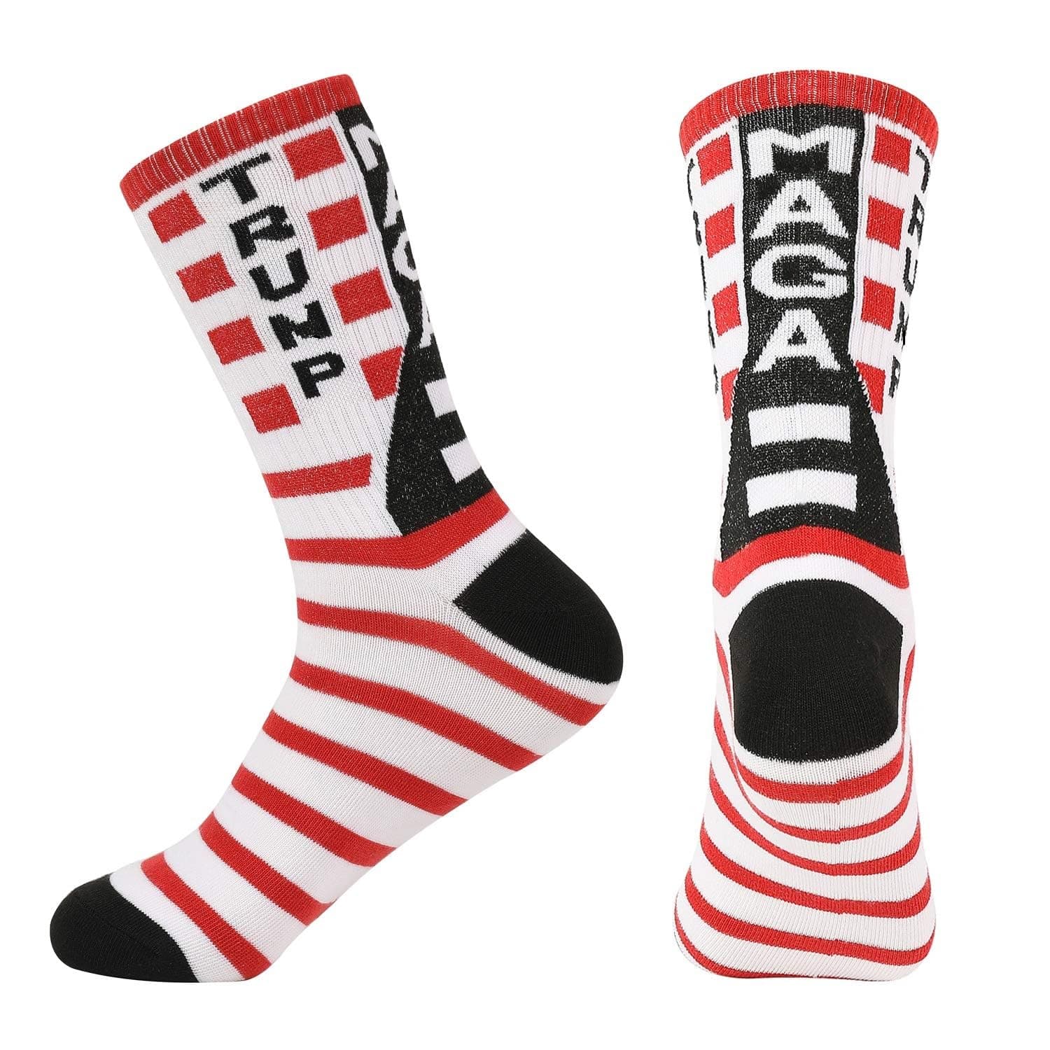 Funny Socks For Supporters of Donald President Novelty MAGA Socks,Novelty Easter Sunday Gifts, Unisex Onesize