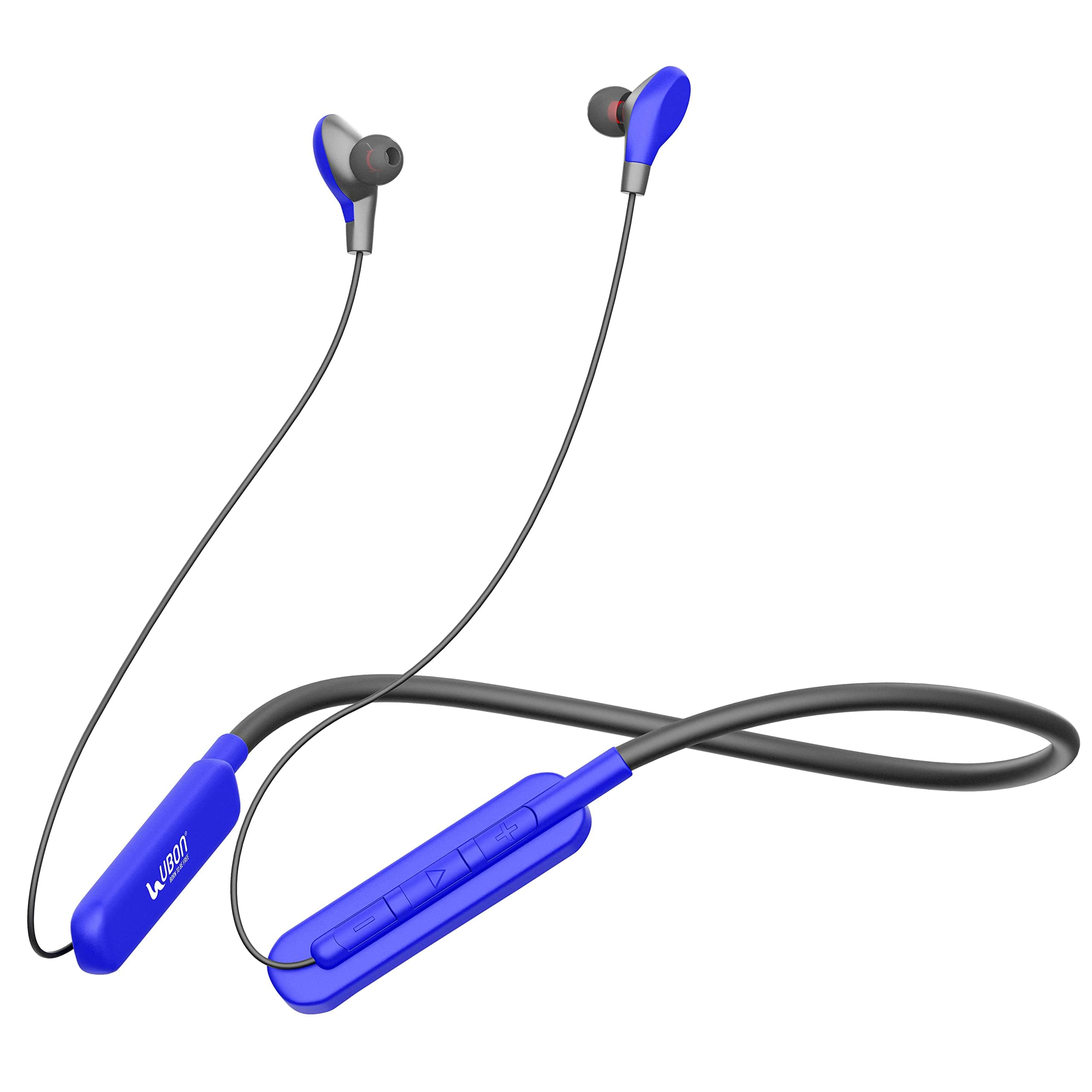 UBON Bluetooth Earphones Headphones CL-5610 Platinum Series, Wireless Neckband with Up to 25 Hours Playtime, TF Card Slot, Magnetic Earbuds, v5.0 Bluetooth Headset for Hi-Fi Music & Super Bass