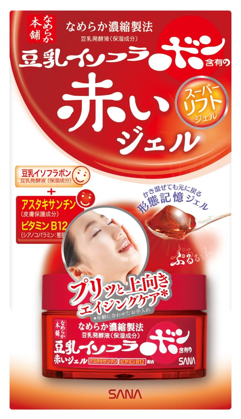 Nameraka Sana Isoflavone Lift Up Red Gel, 50 Gram