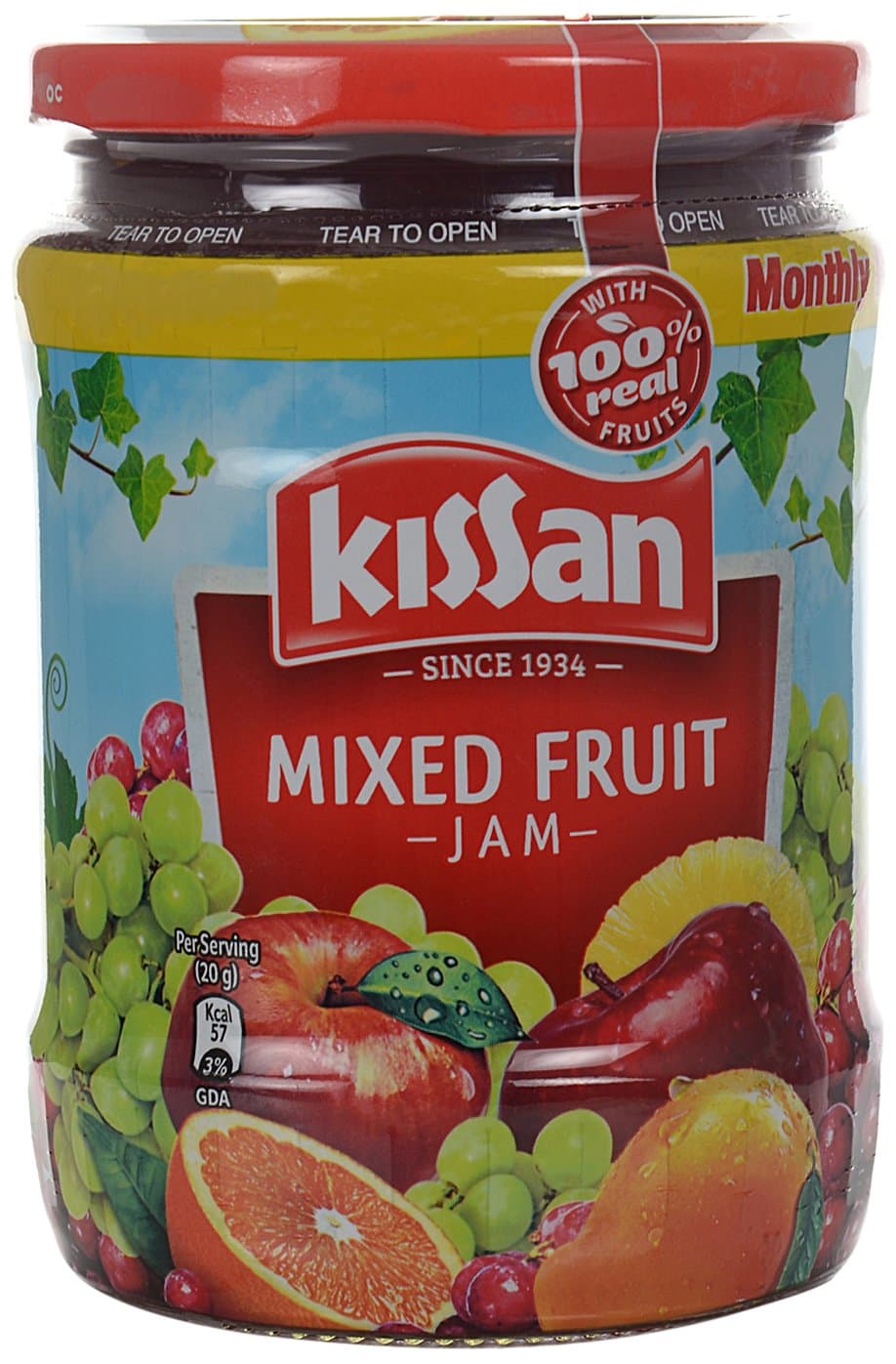 Jam - Mixed Fruit, 700 g Bottle