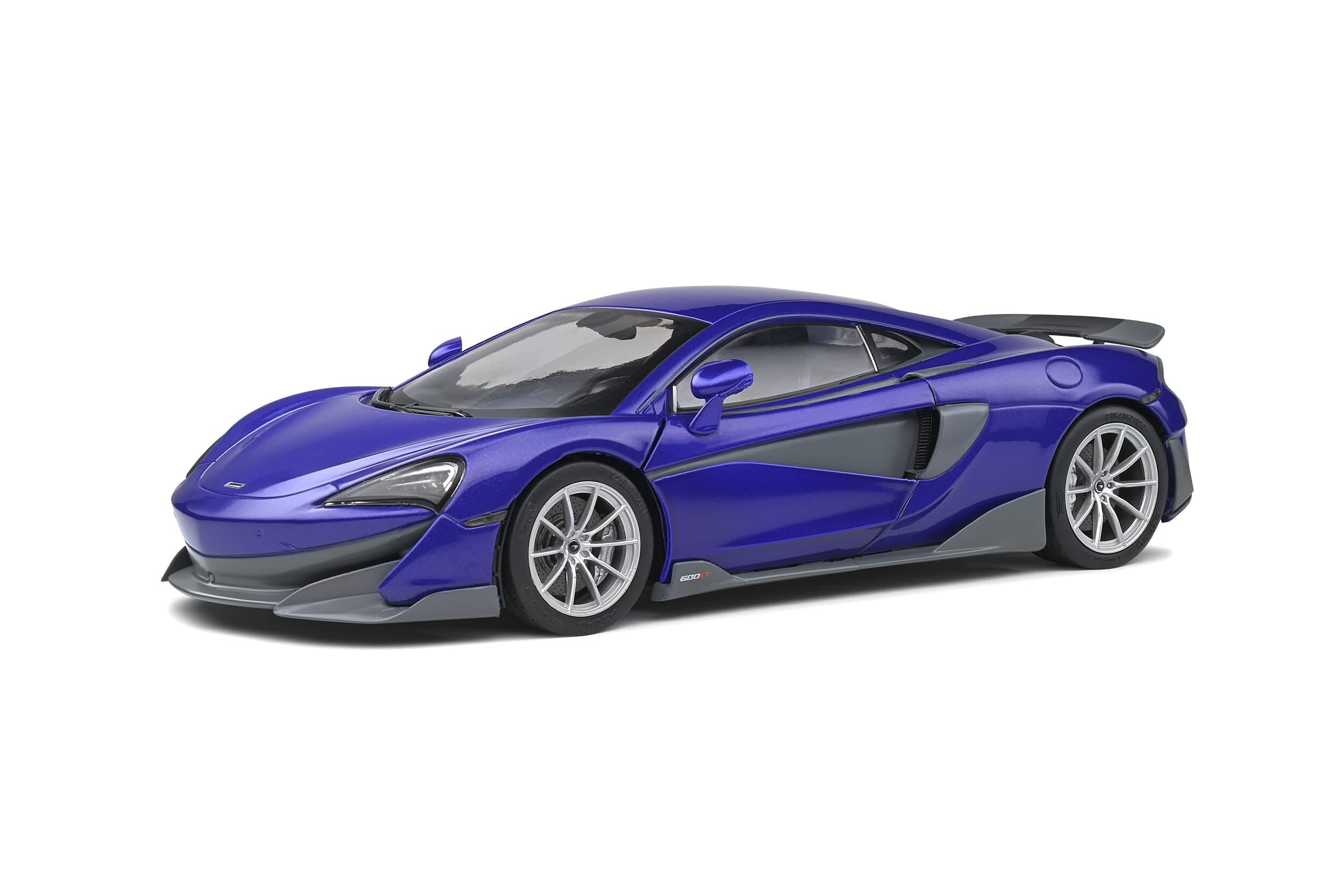S1804502 McLaren 600LT Collectible Miniature car, Purple, 1:18 Scale