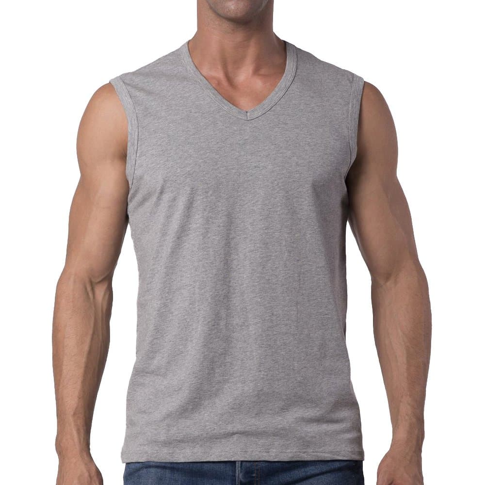 Men's Sleeveless V-Neck T-Shirt