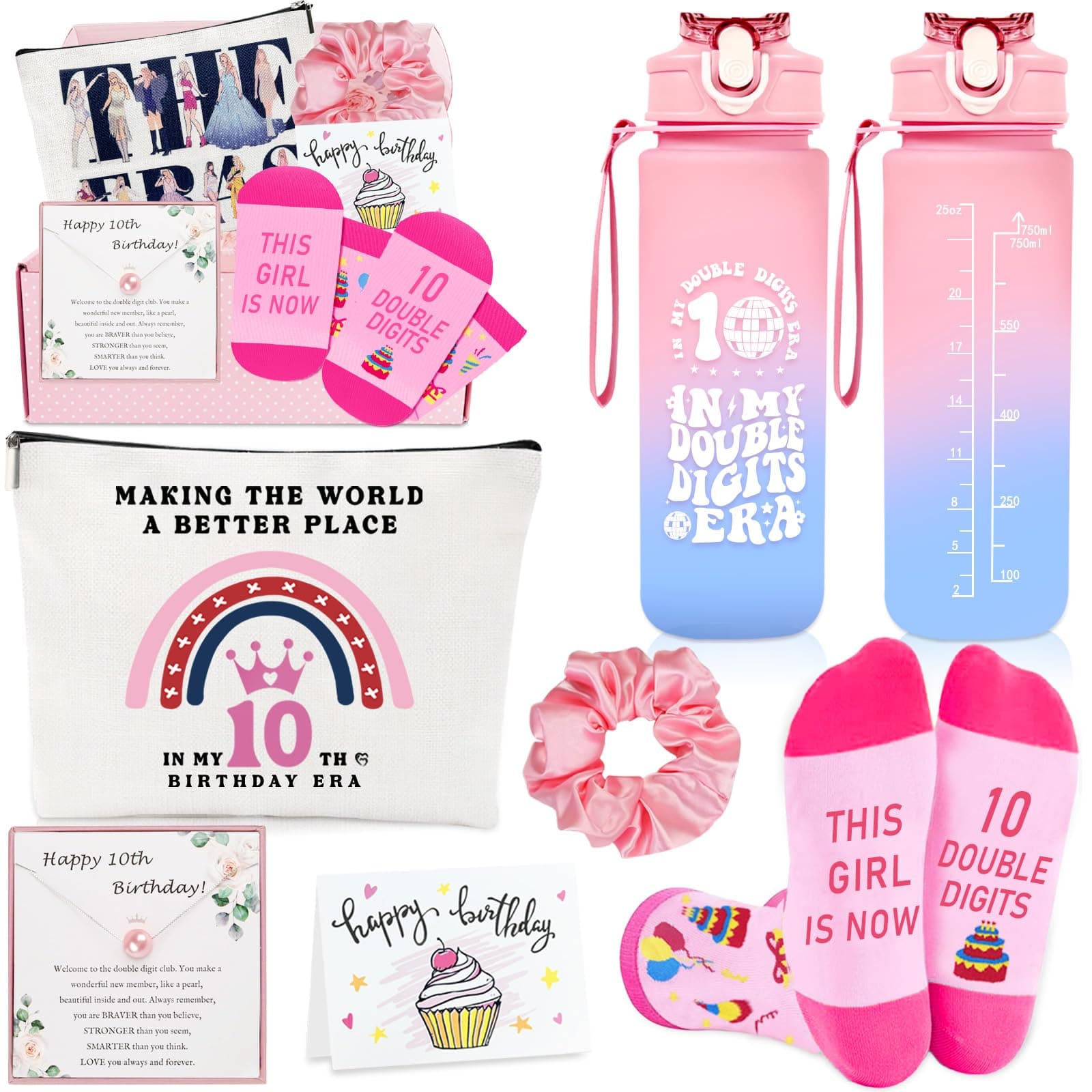 Gifts for 10 Year Olds Girls, 10 Year Old Gifts for Girls, Presents for a 10th Birthday Girl Gift for Her, Daughter, Sister, Niece, Granddaughter, Best 10th Birthday Gift for Teen Girl