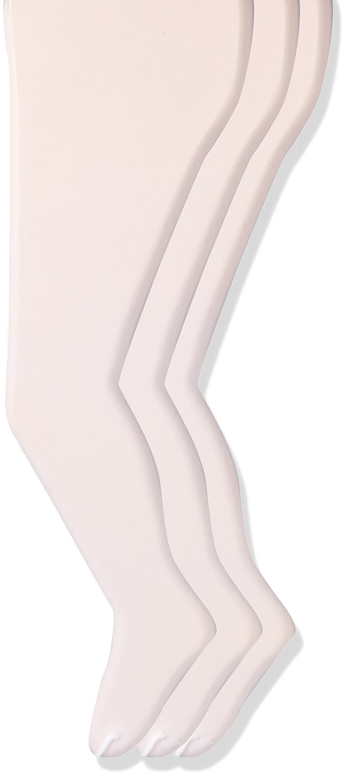 trimfit Girls Spandex Sheer Toe Pantyhose, 3-Pack
