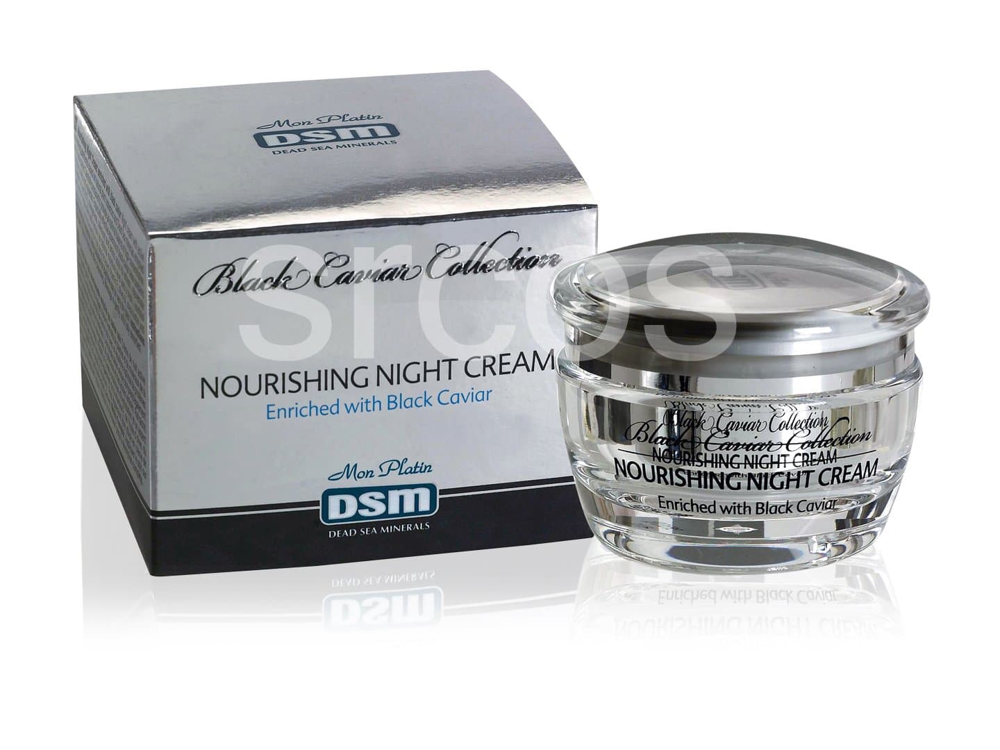 Mon Platin DSM DEAD SEA Nourishing Night Cream Enriched with Black Caviar 50ml