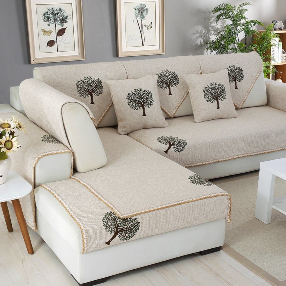 YANGYAYA Sofa slipcovers pets one piece,Sofa covers pet protection,Couch covers for pets dogs,Sofa protector sofa towel covers throws -D 110x240cm(43x94inch)