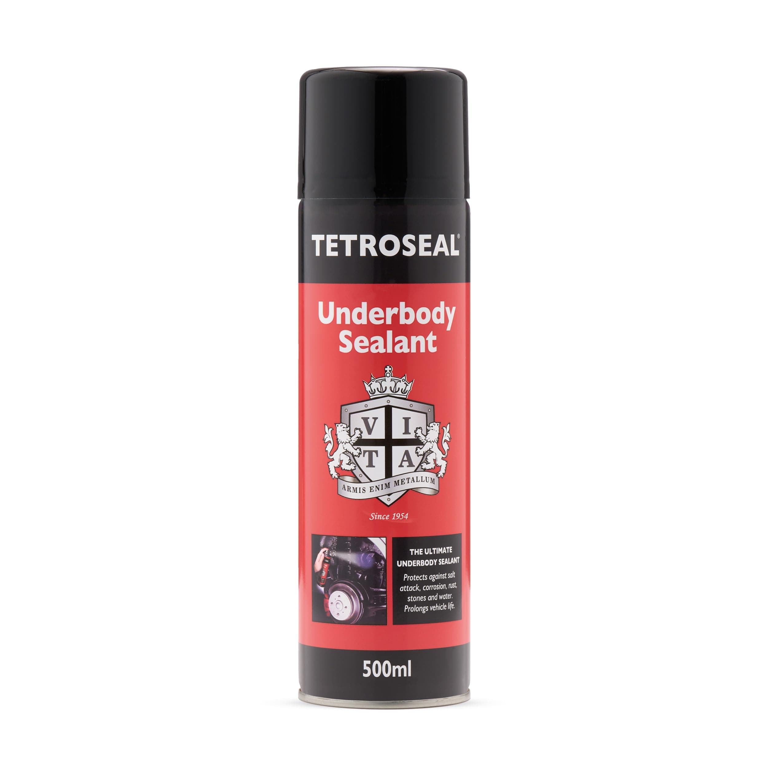 Ultimate Underbody Sealant Aerosol, 500ml - Protects Against Salt, Corrosion, Rust, Stones & Water | Prolongs Vehicle Life