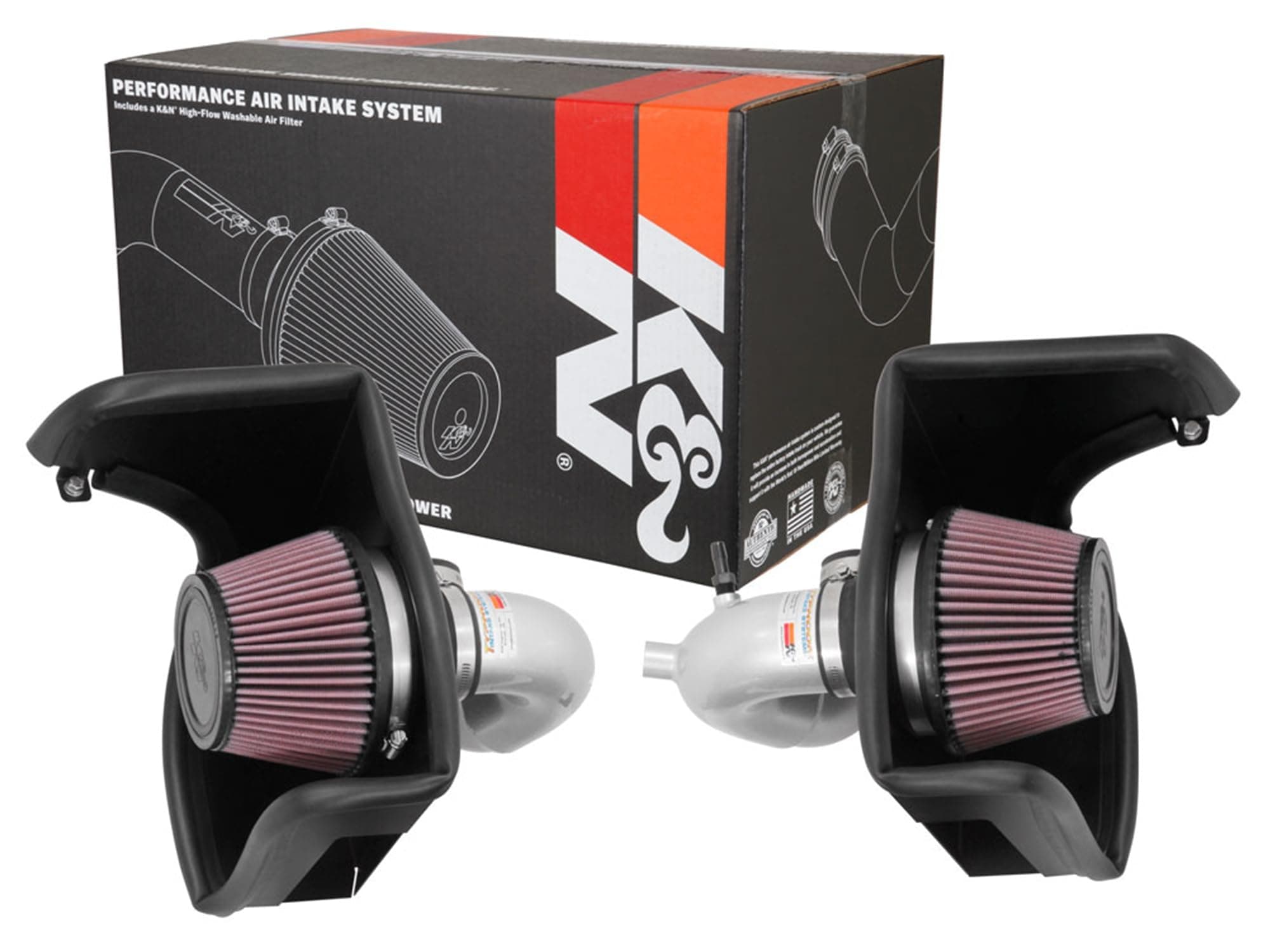 Cold Air Intake System: High-Flow Air Filter, Increase Performance & Acceleration: Compatible with 2018-2025 Genesis/Kia G70, Stinger, 69-5318TS