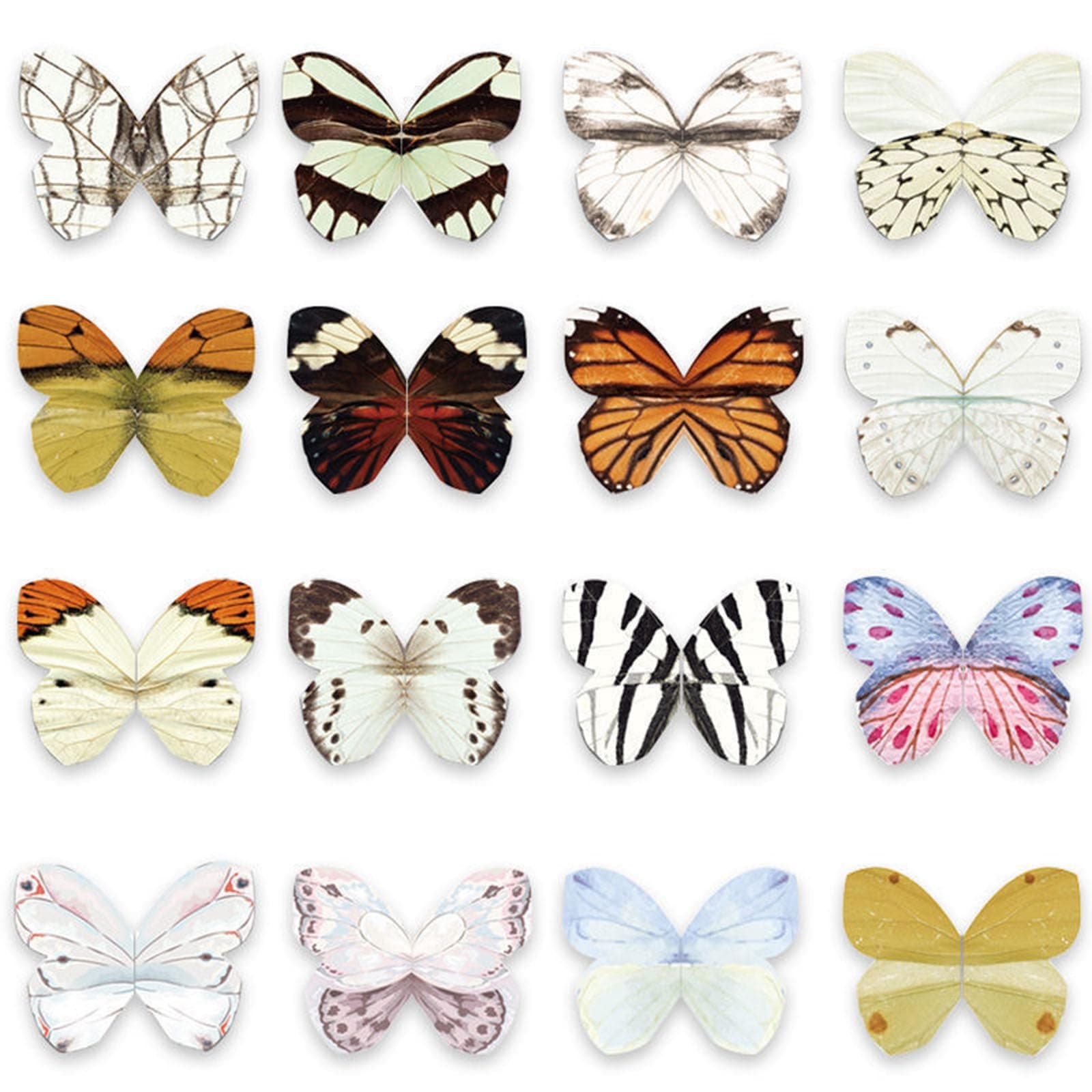 16 Pcs Bookmark, Magnetic Page Clip,Magnetic Bookmarks for Women, Men, Book Lovers, Page Markers for Students Teachers Reading (16pcs-butterfly)