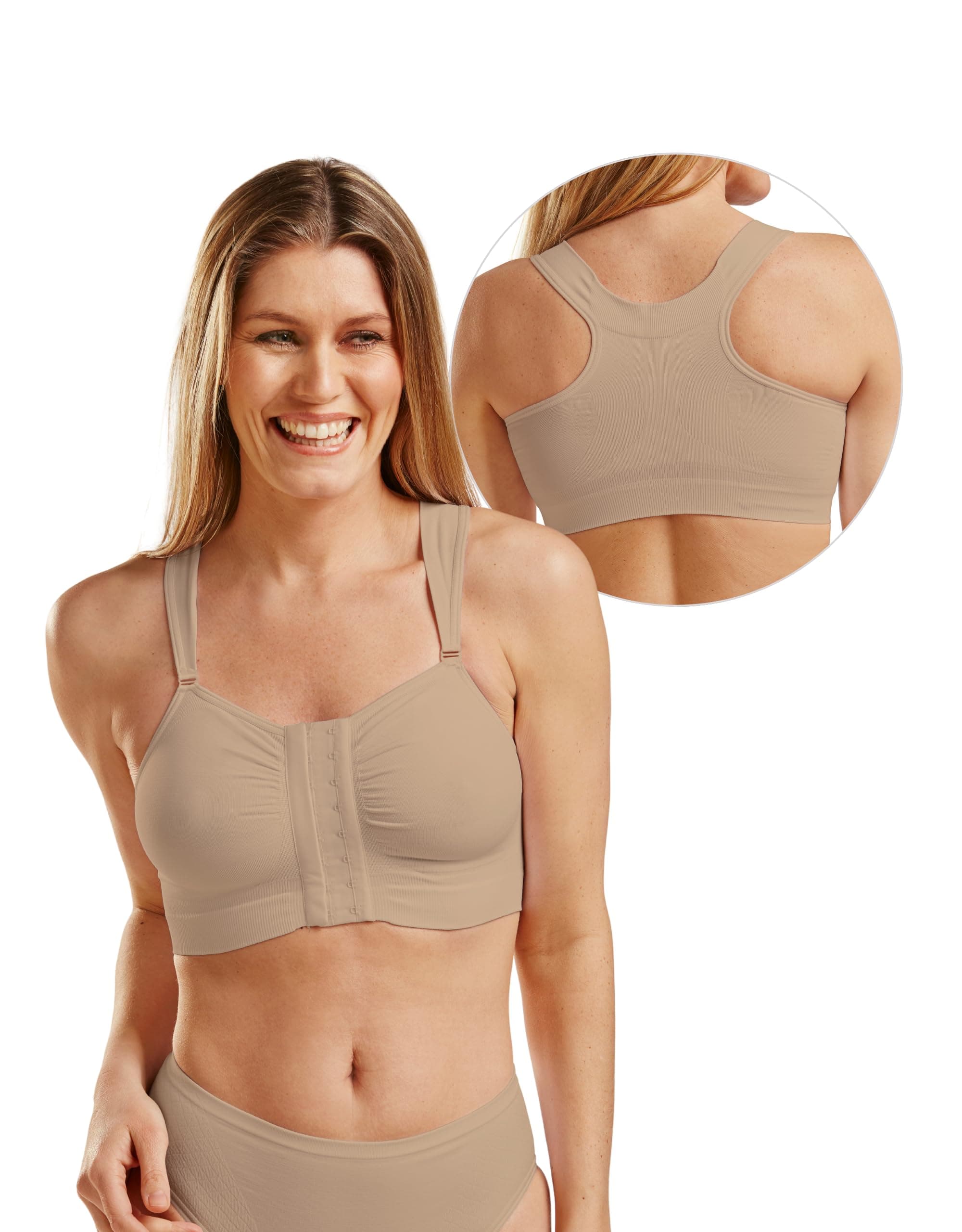 Bella Front Closure Comfort/Sleep Bra #3212