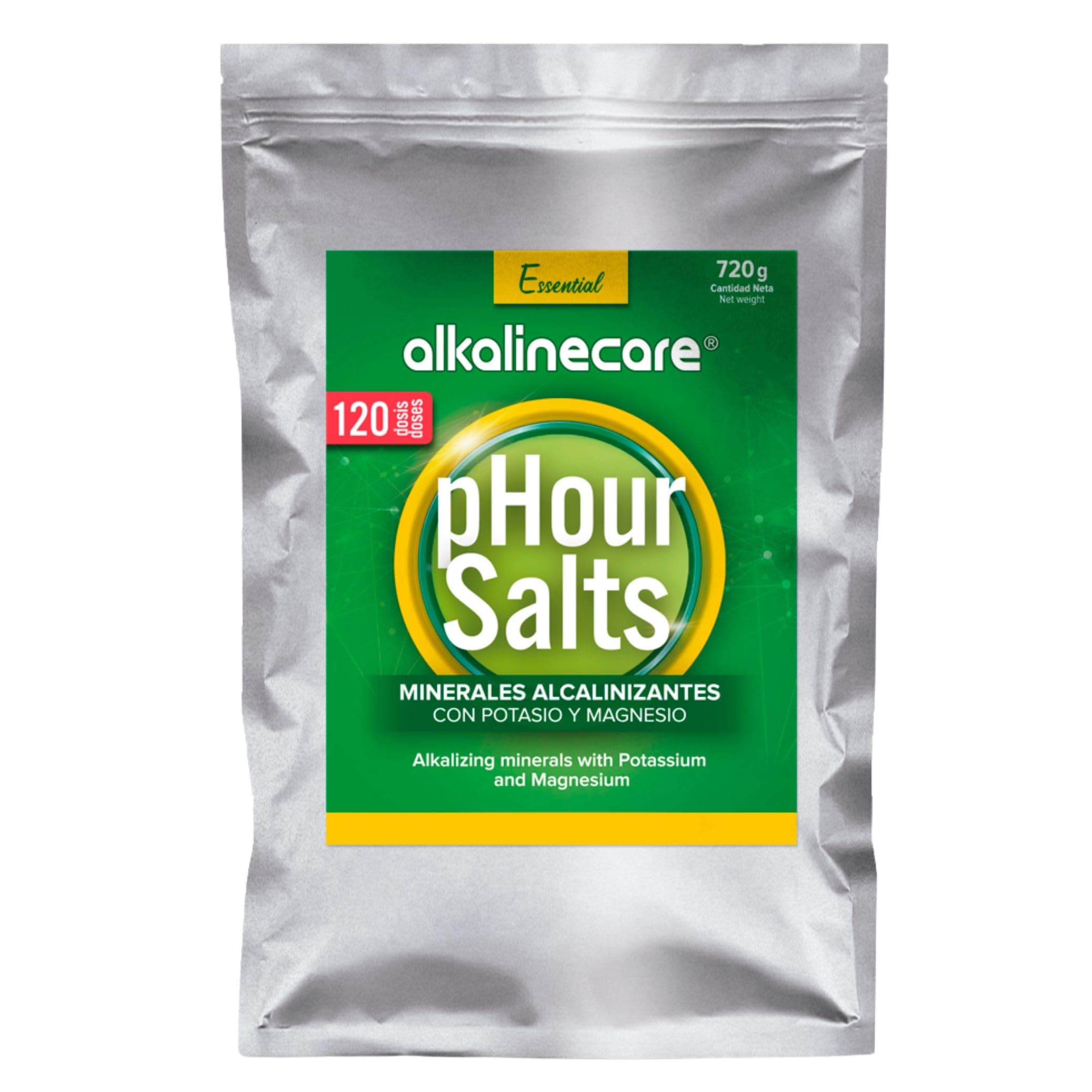 Salts PHOUR Sachet 720g (1.59 lb) - AlkalineCare Helps The remineralization of The Body, Helping Your Muscles, Bones and Joints Stay Youthful. Alkaline Care