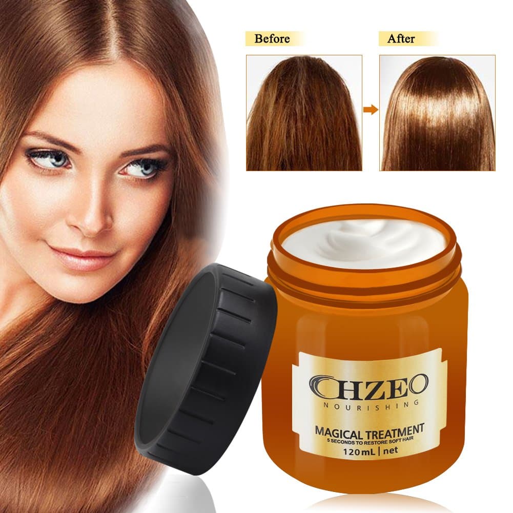 GlySkinCare Coconut Oil, Collagen & Keratin Hair MASK - Infused with Natural Ingredients - Coconut Oil, Collagen, Keratin, Wheat Protein, Vitamin E, Aloe and Panthenol - 300 mL