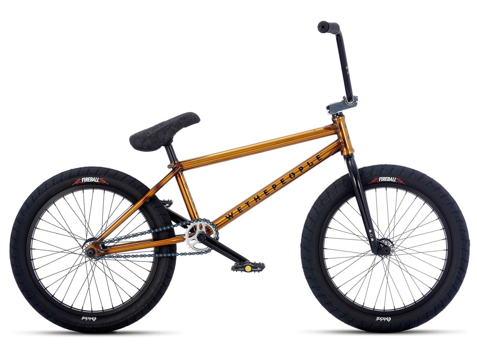 Wethepeople Trust 2017 BMX Bike - Honey Gold | Trans-Gold | 21.0 inches