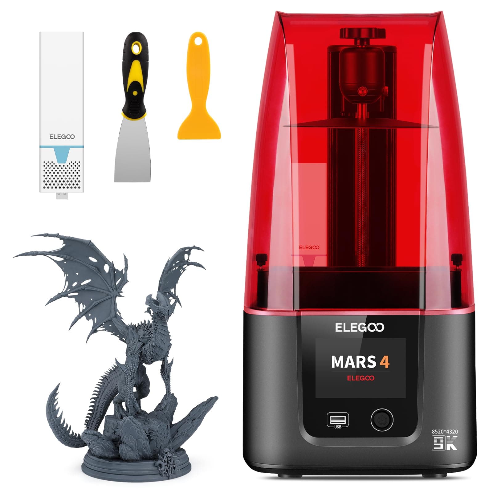 ELEGOO Mars 4 Resin 3D Printer