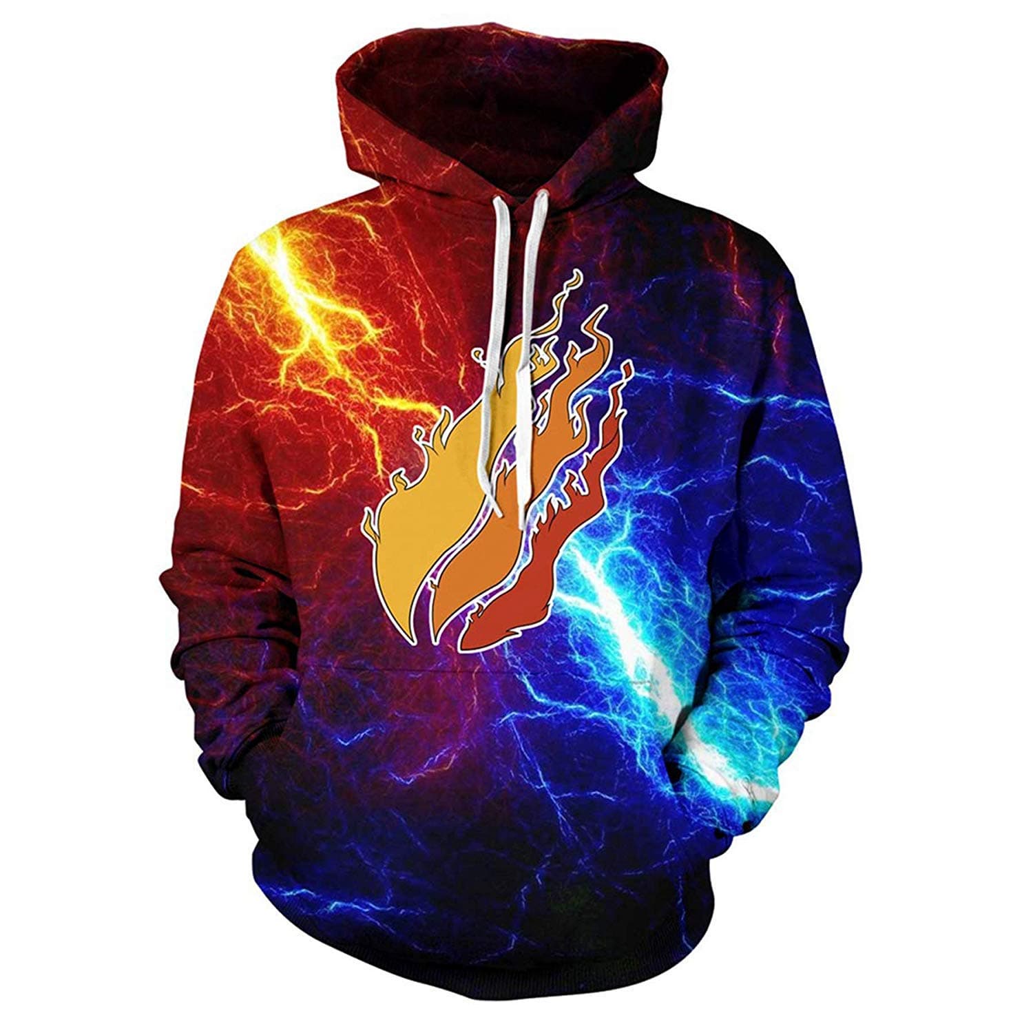 Legyany Youth Preston Fire Nation Playz Gamer Flame Hoodie Sweatshirts for Kids